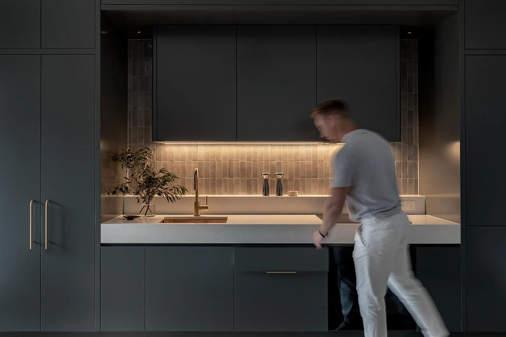 Kitchen or kitchenette in Regents Court Sydney