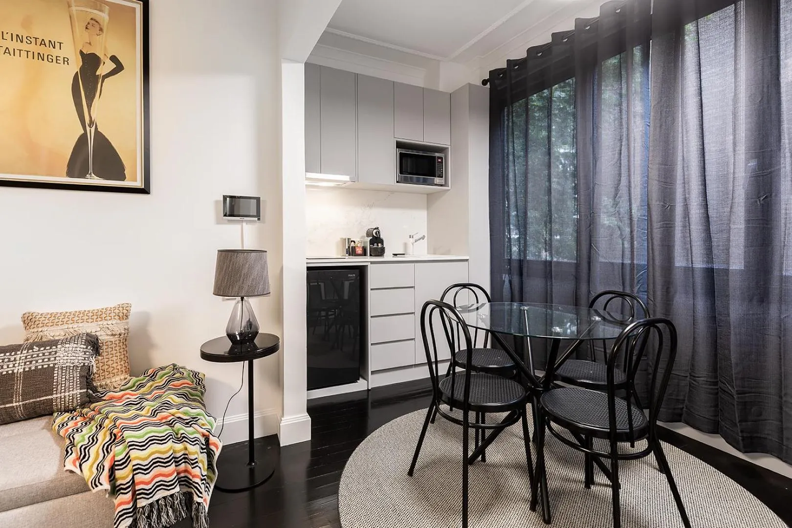 Kitchen or kitchenette in Regents Court Sydney