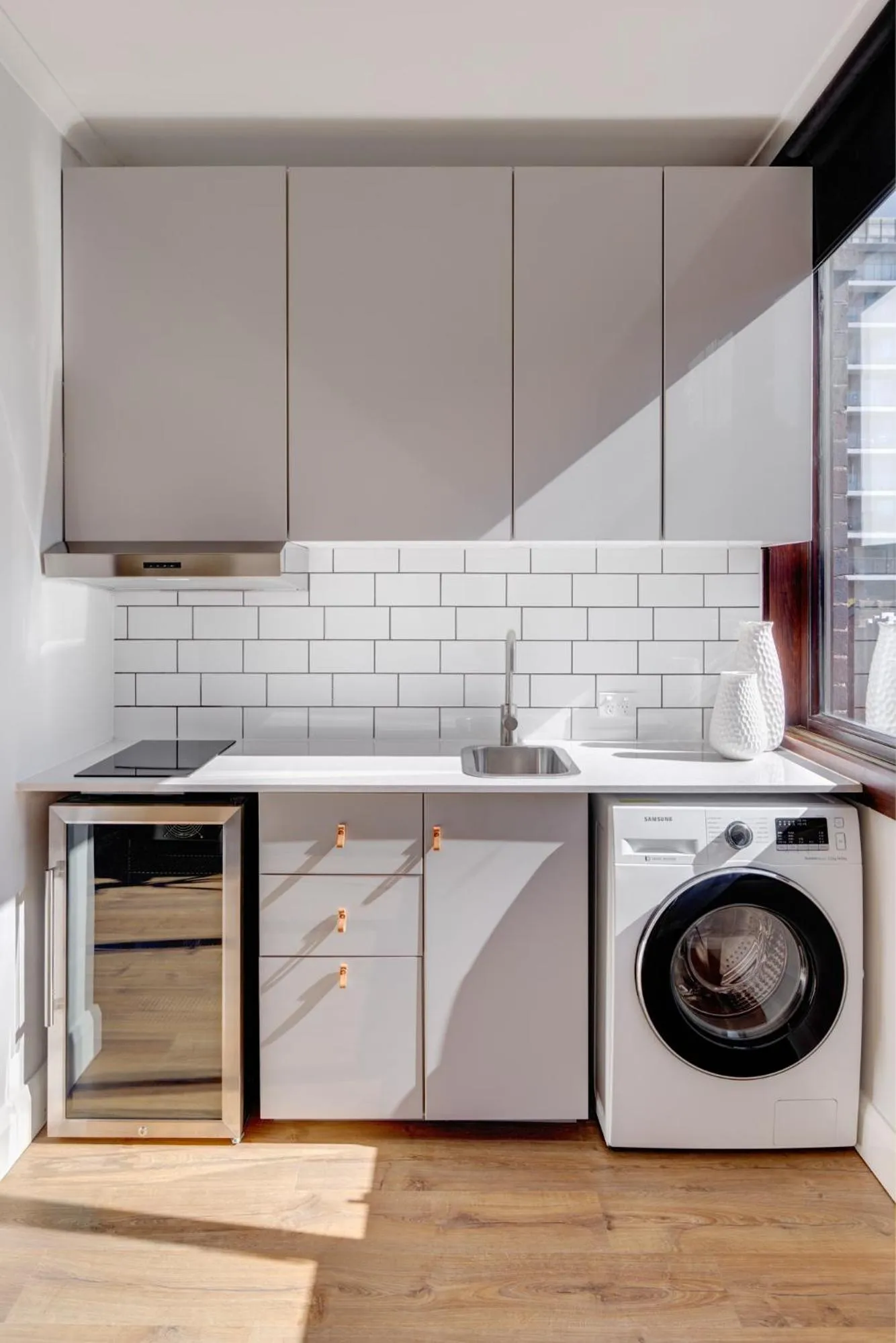 Kitchen or kitchenette in Regents Court Sydney