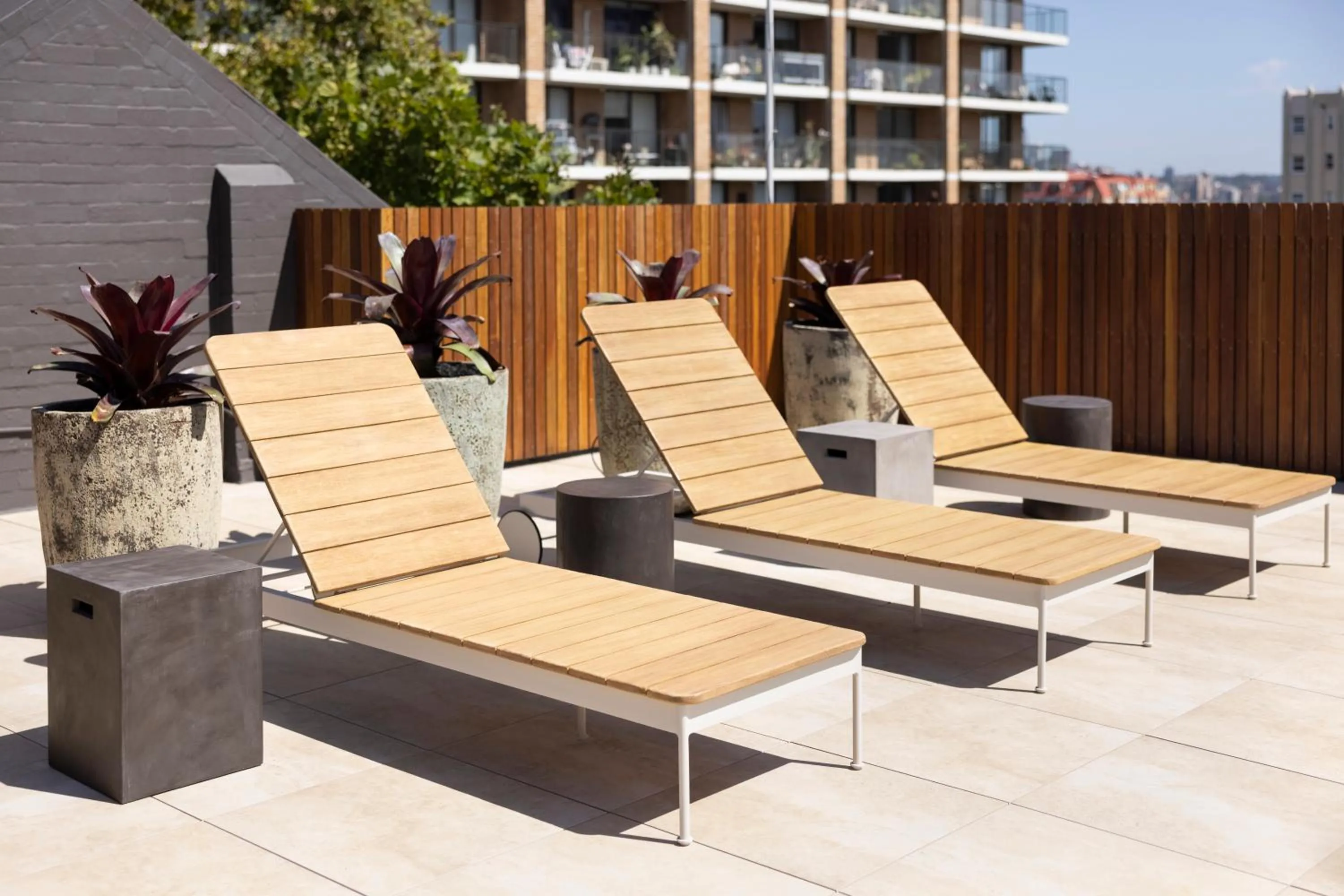 Patio in Regents Court Sydney