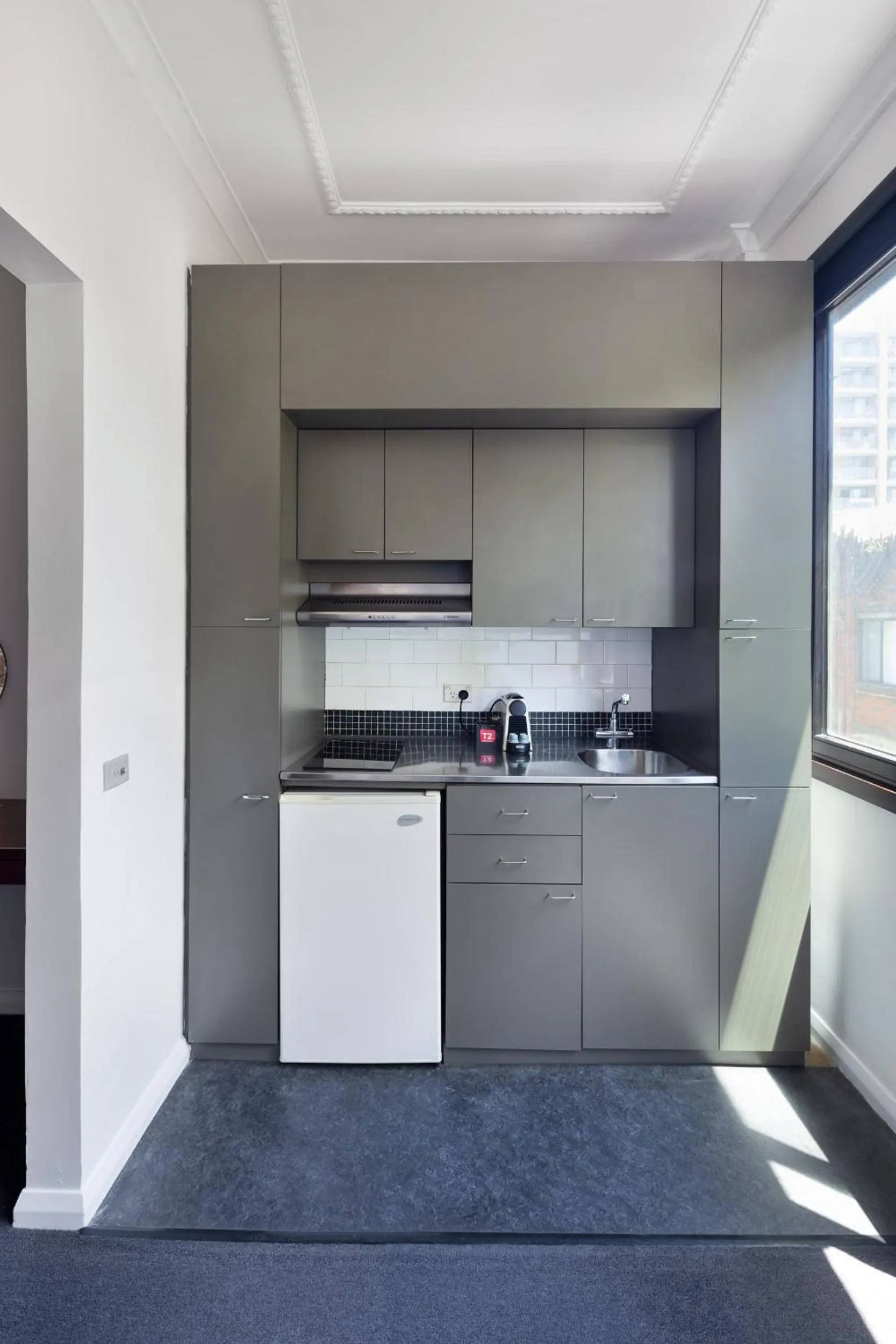 Kitchen or kitchenette in Regents Court Sydney