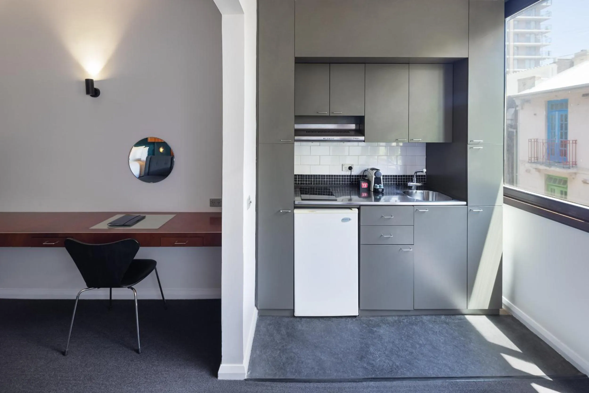Kitchen or kitchenette in Regents Court Sydney