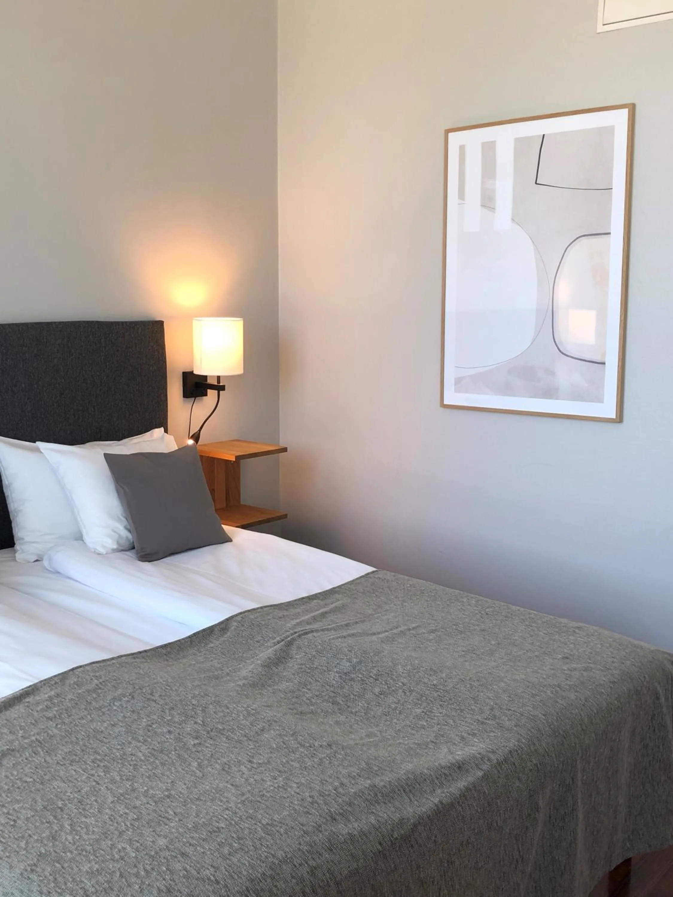 Bed in Grand Hotel Falkenberg