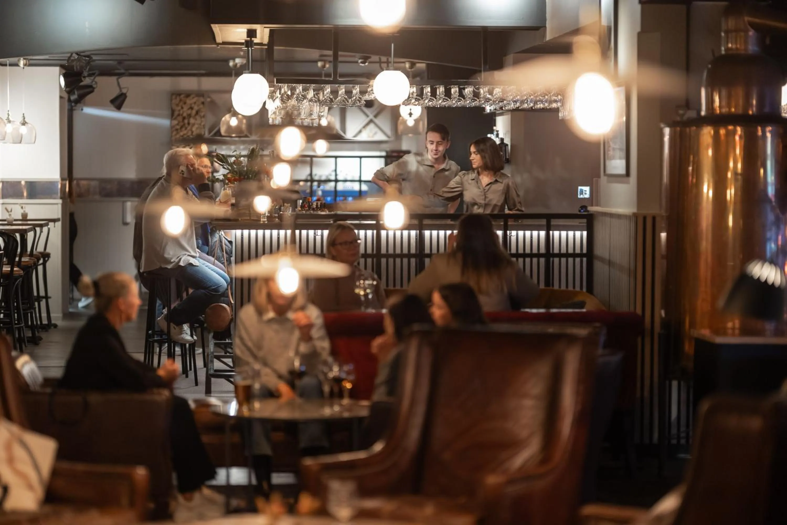 Restaurant/places to eat in Grand Hotel Falkenberg