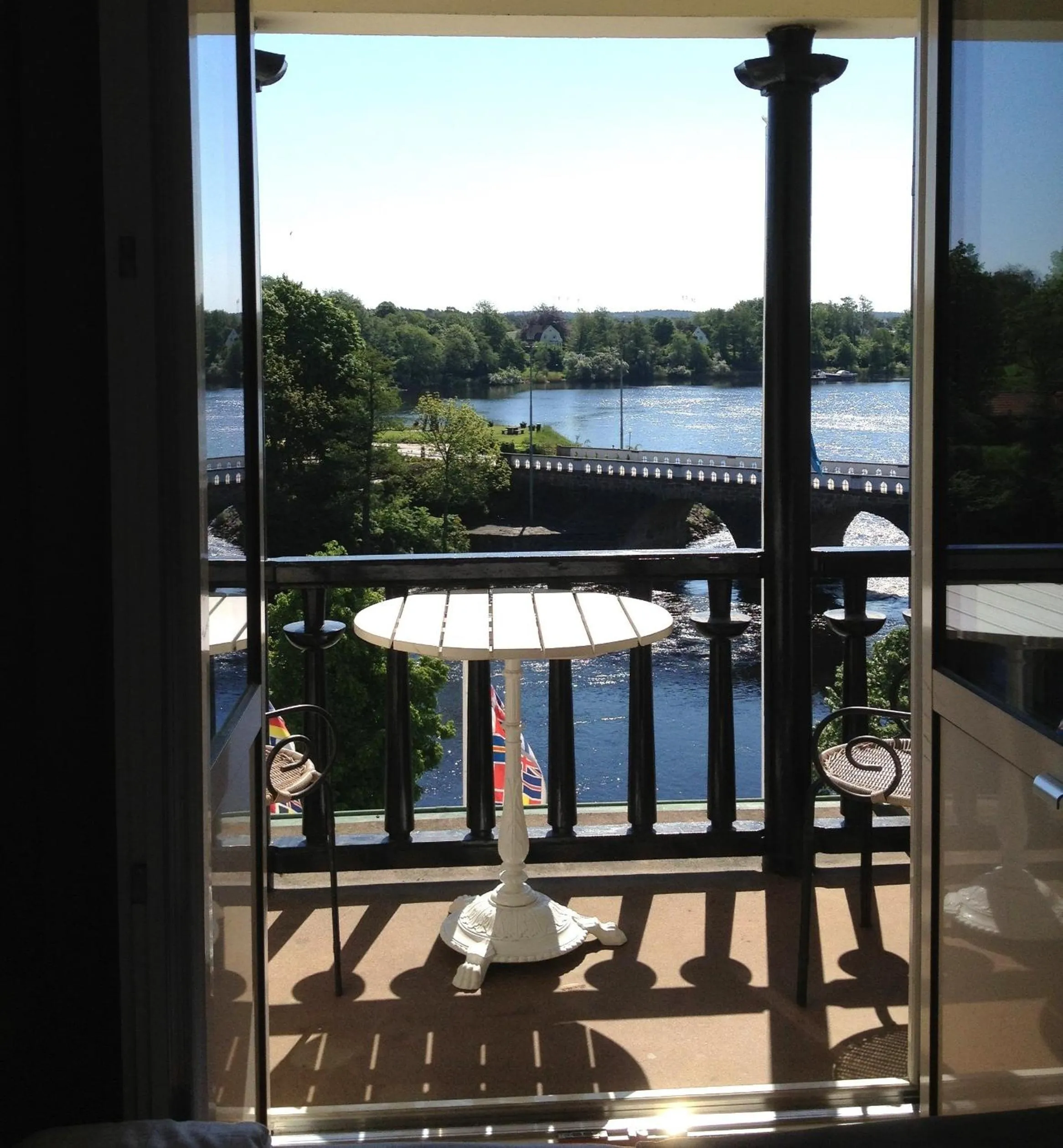 View (from property/room) in Grand Hotel Falkenberg