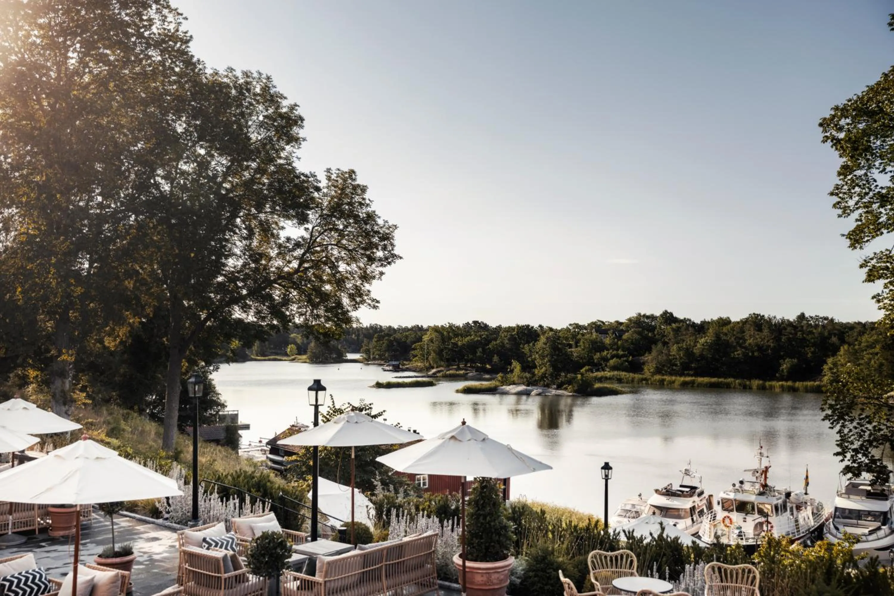 Balcony/Terrace in Smådalarö Gård Hotell & Spa