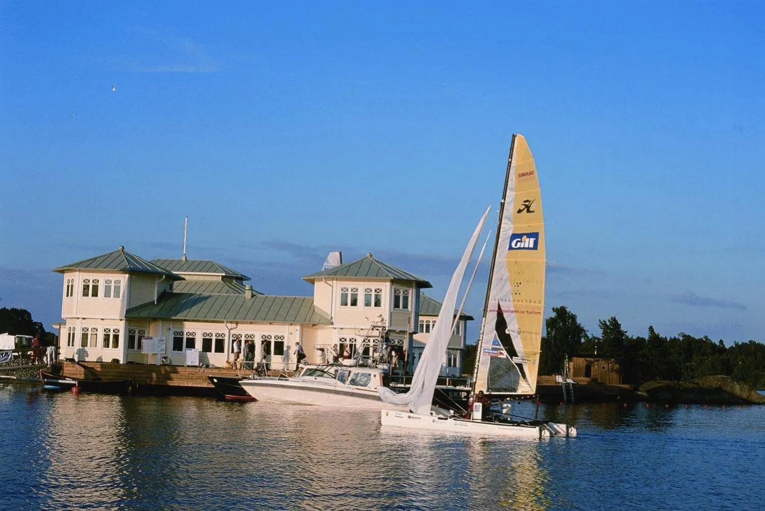 Facade/entrance in Nynäs Havsbad