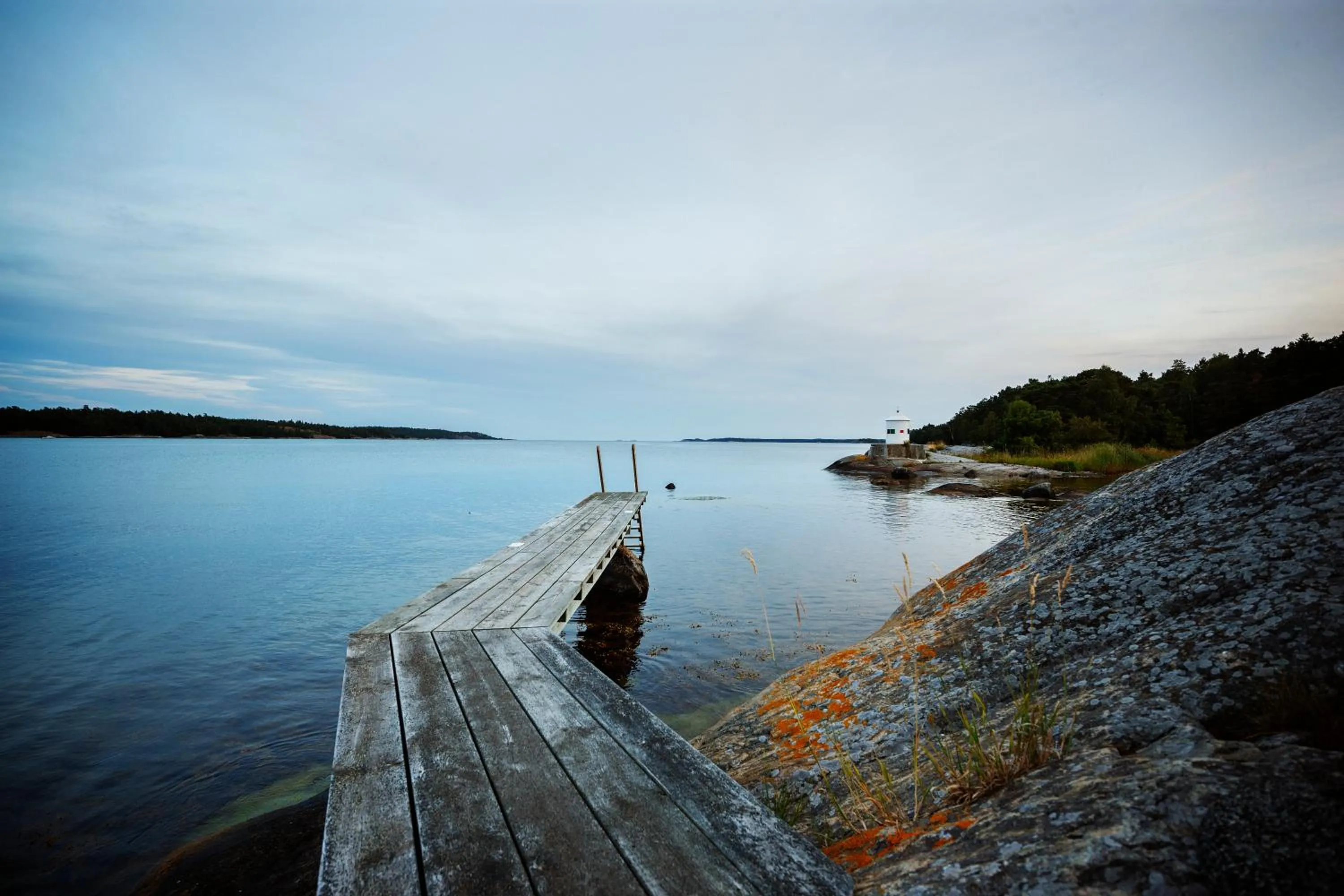 Natural landscape in Nynäs Havsbad