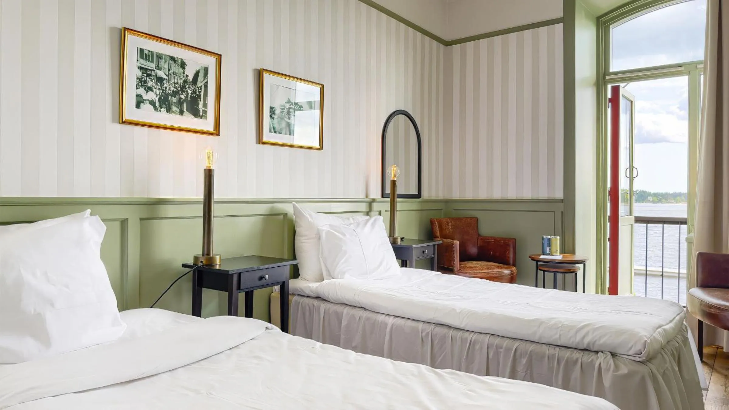 Bedroom, Bed in Waxholms Hotell