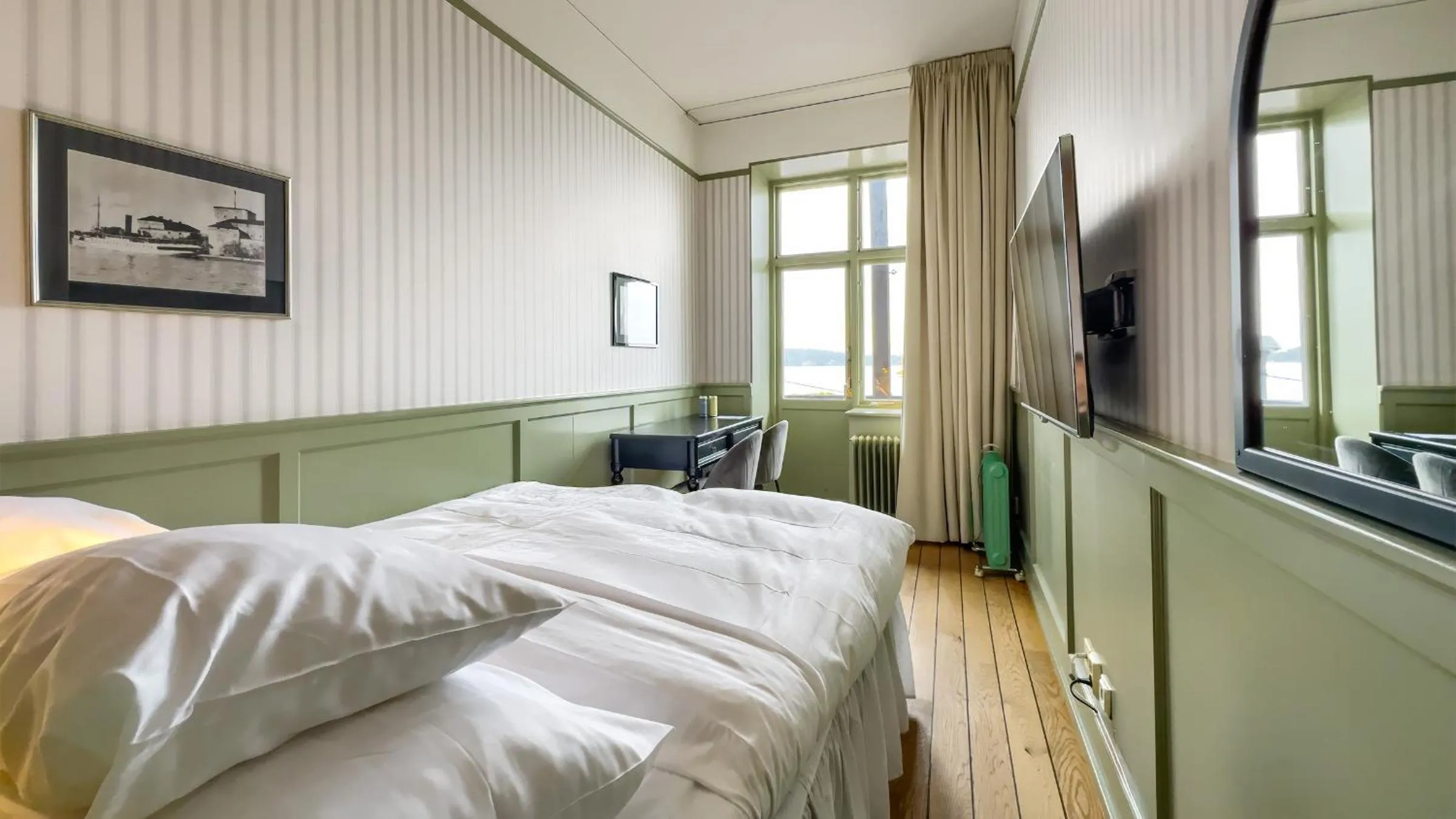 Bedroom, Bed in Waxholms Hotell