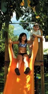 Children play ground in Hotel Laurin