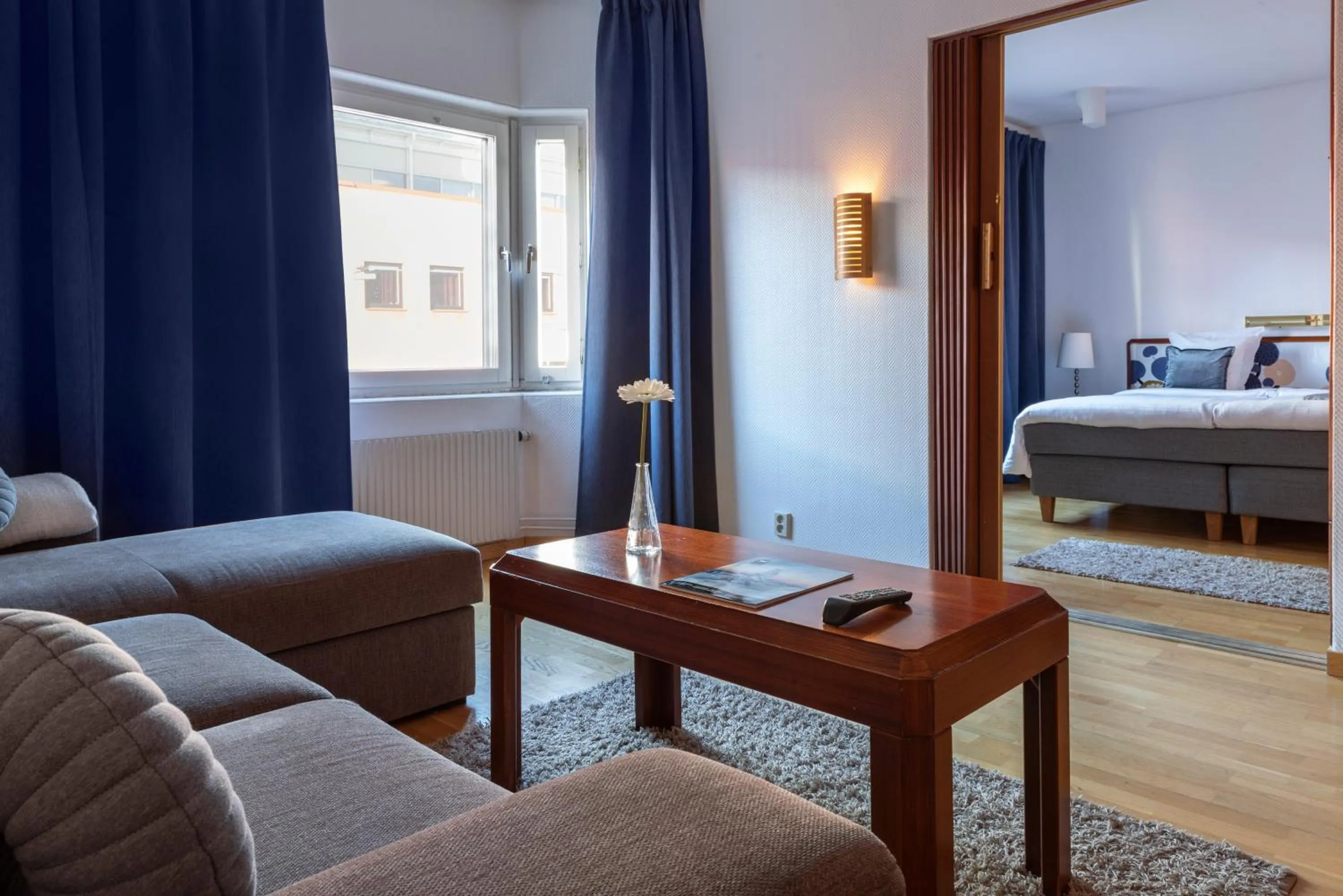 Photo of the whole room, Bed in First Hotel Statt Örnsköldsvik