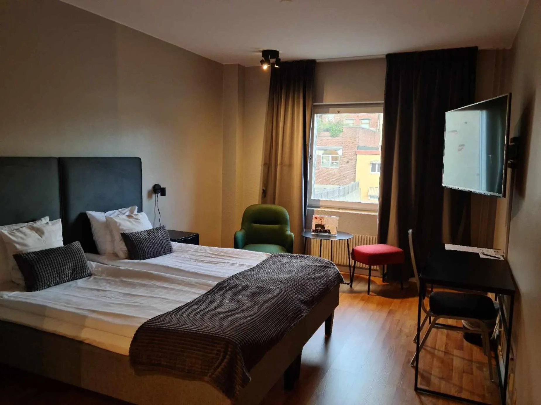 Photo of the whole room, Bed in First Hotel Statt Örnsköldsvik