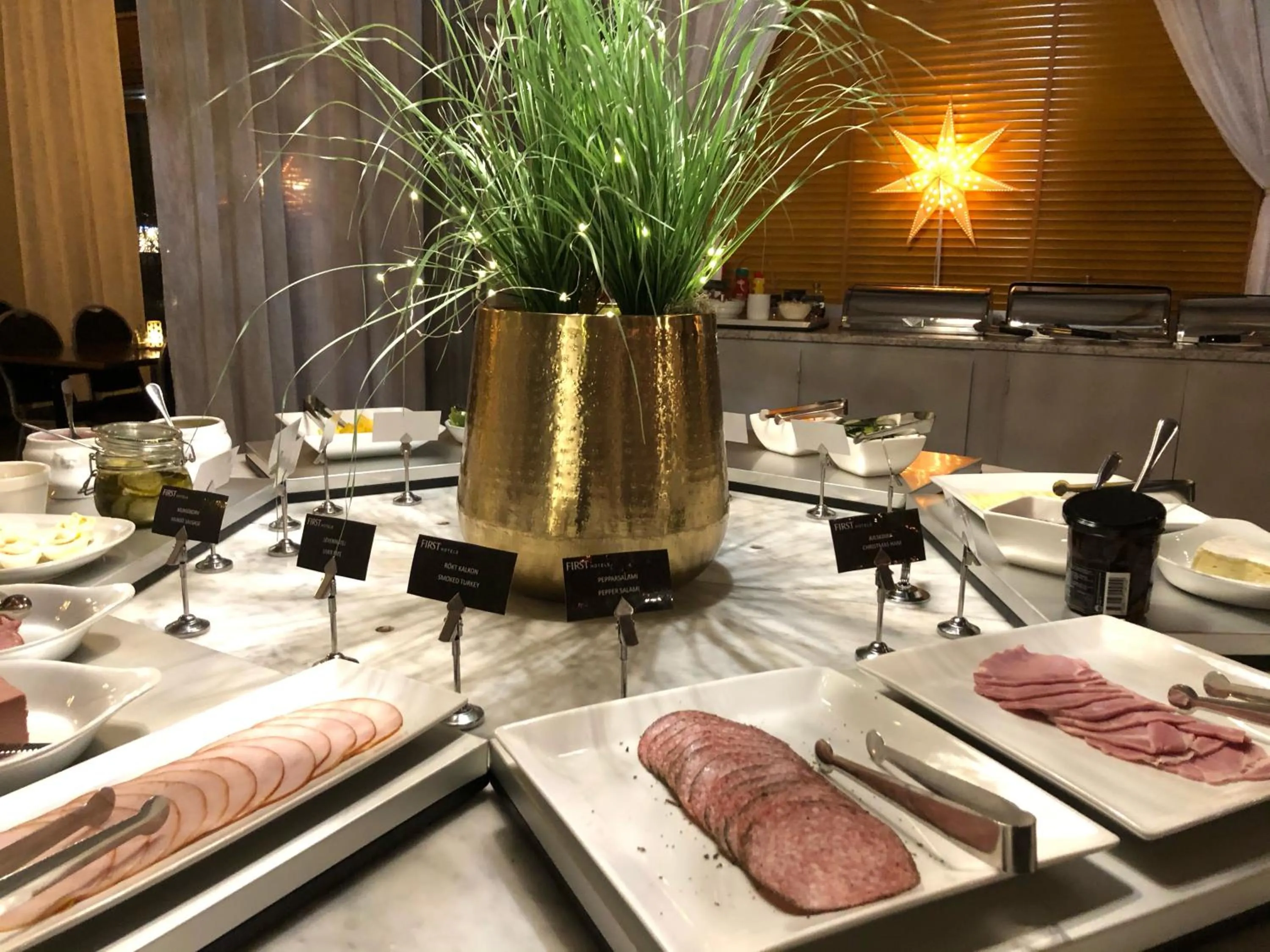 Breakfast in First Hotel Statt Örnsköldsvik