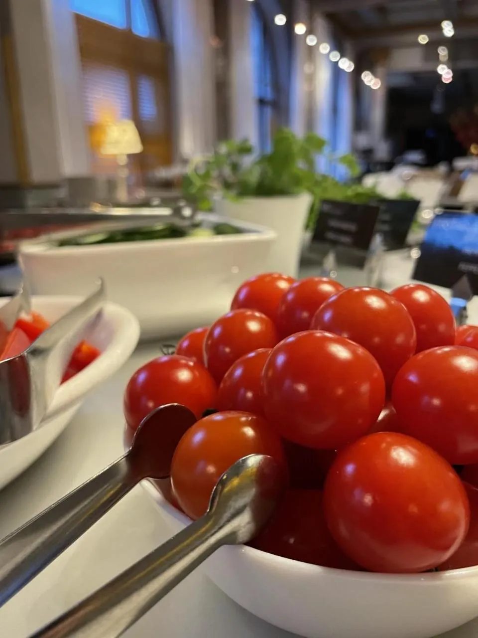 Buffet breakfast in First Hotel Statt Örnsköldsvik