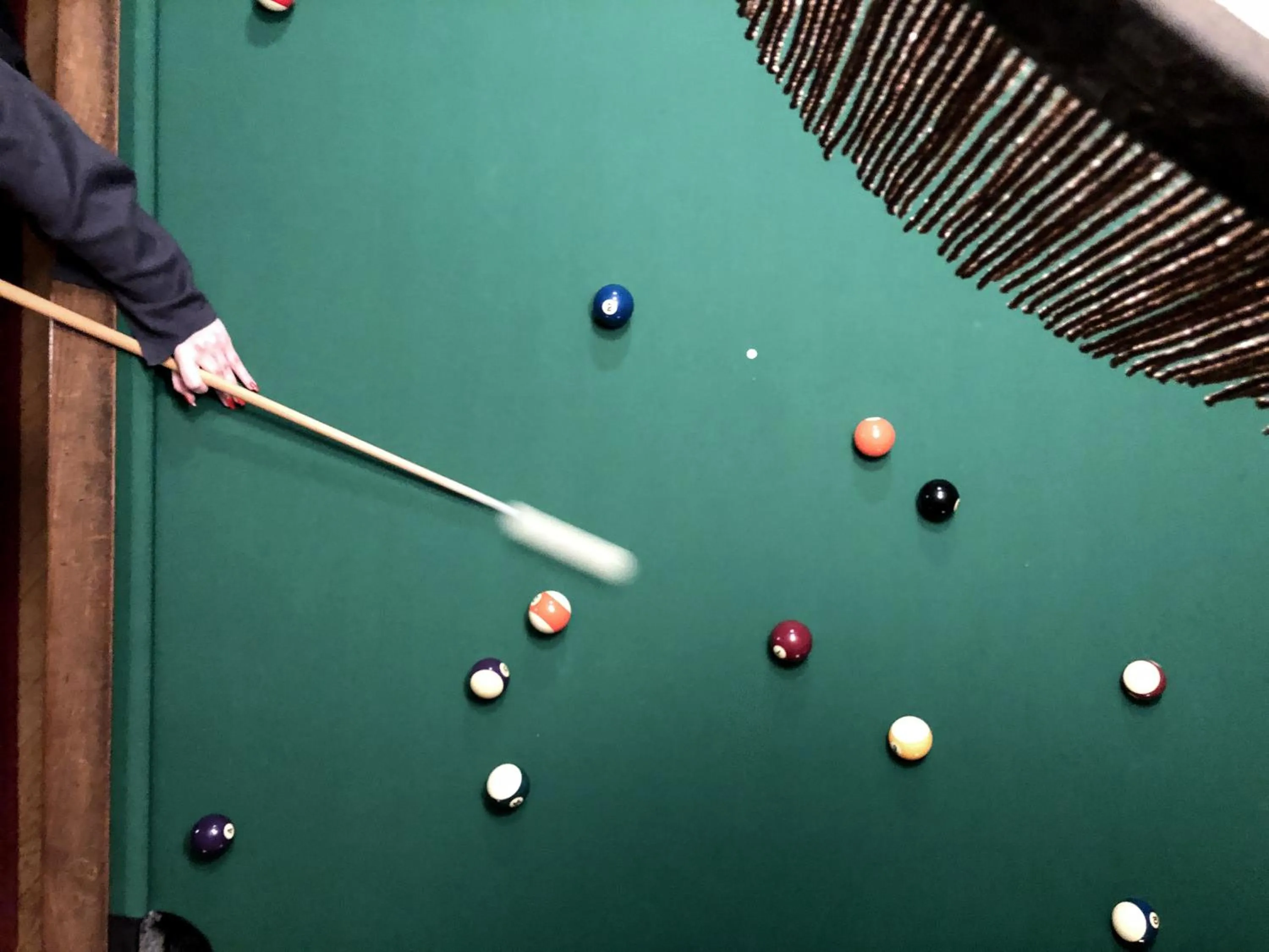 Billiard in Bjertorp Slott