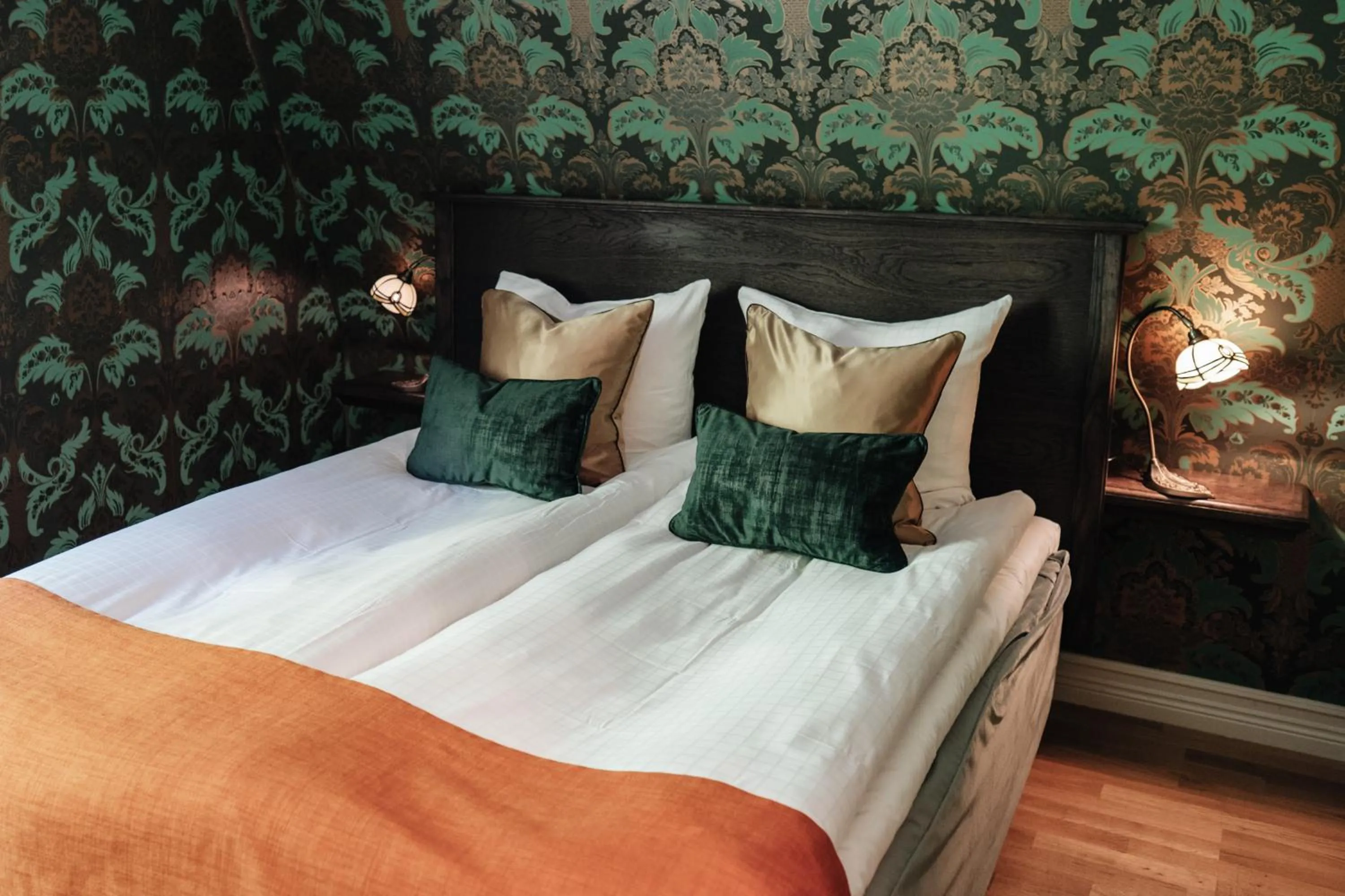 Bedroom, Bed in Bjertorp Slott