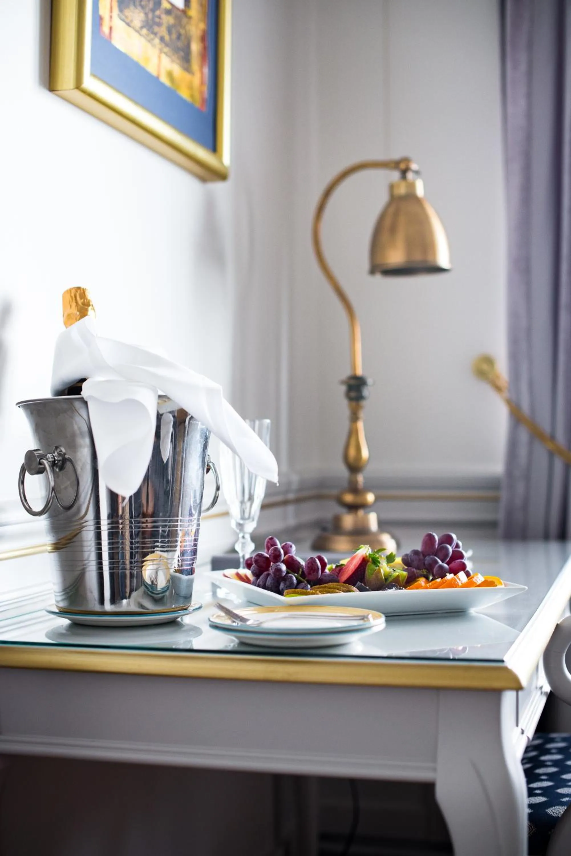 Food close-up in Hotel Gyllene Uttern