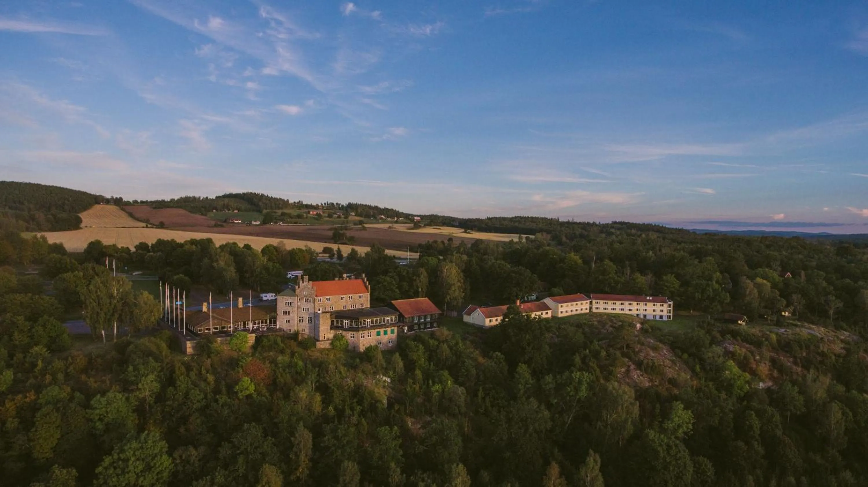 Bird's eye view in Hotel Gyllene Uttern