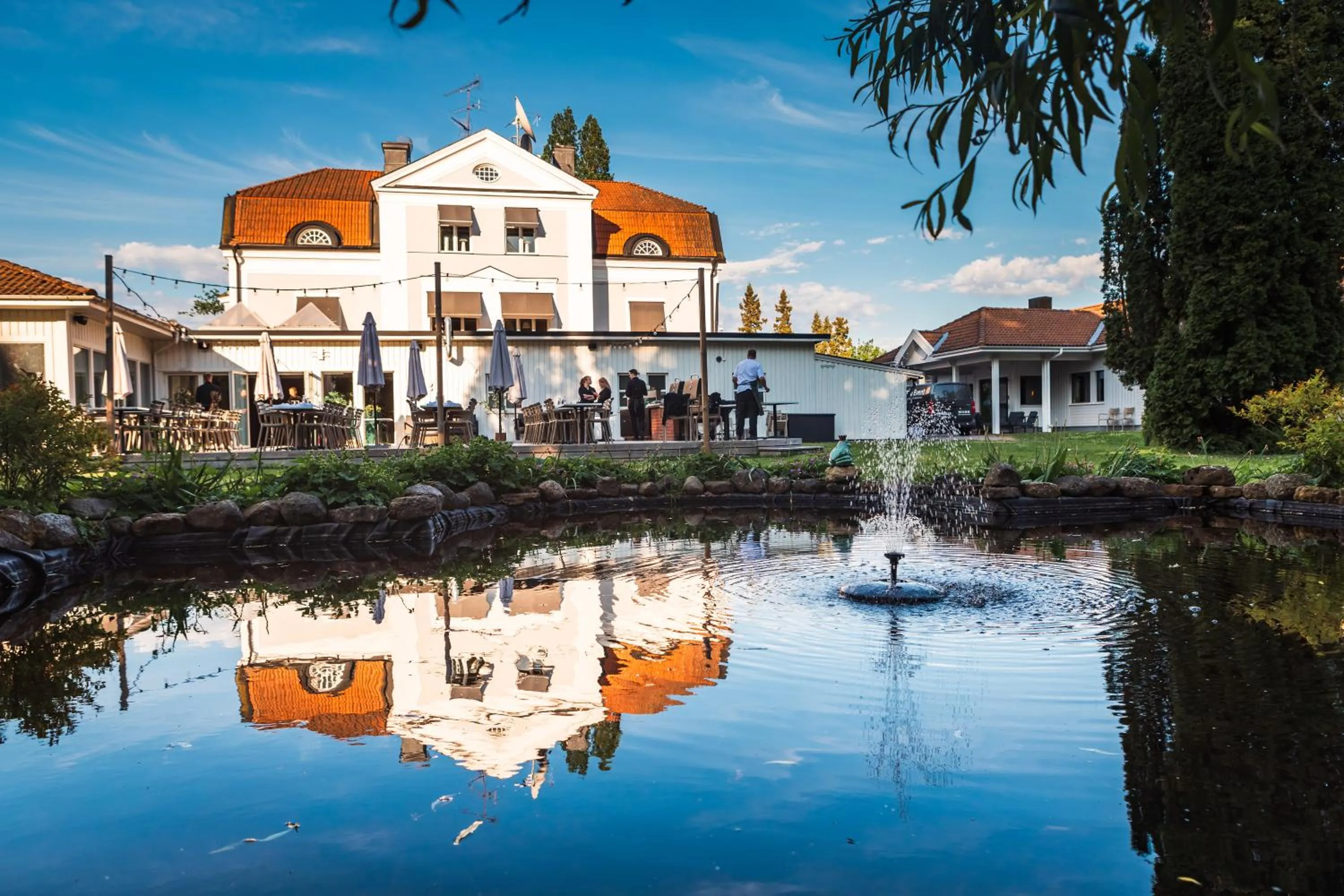 Patio in Starby Spa, Hotell & Konferens