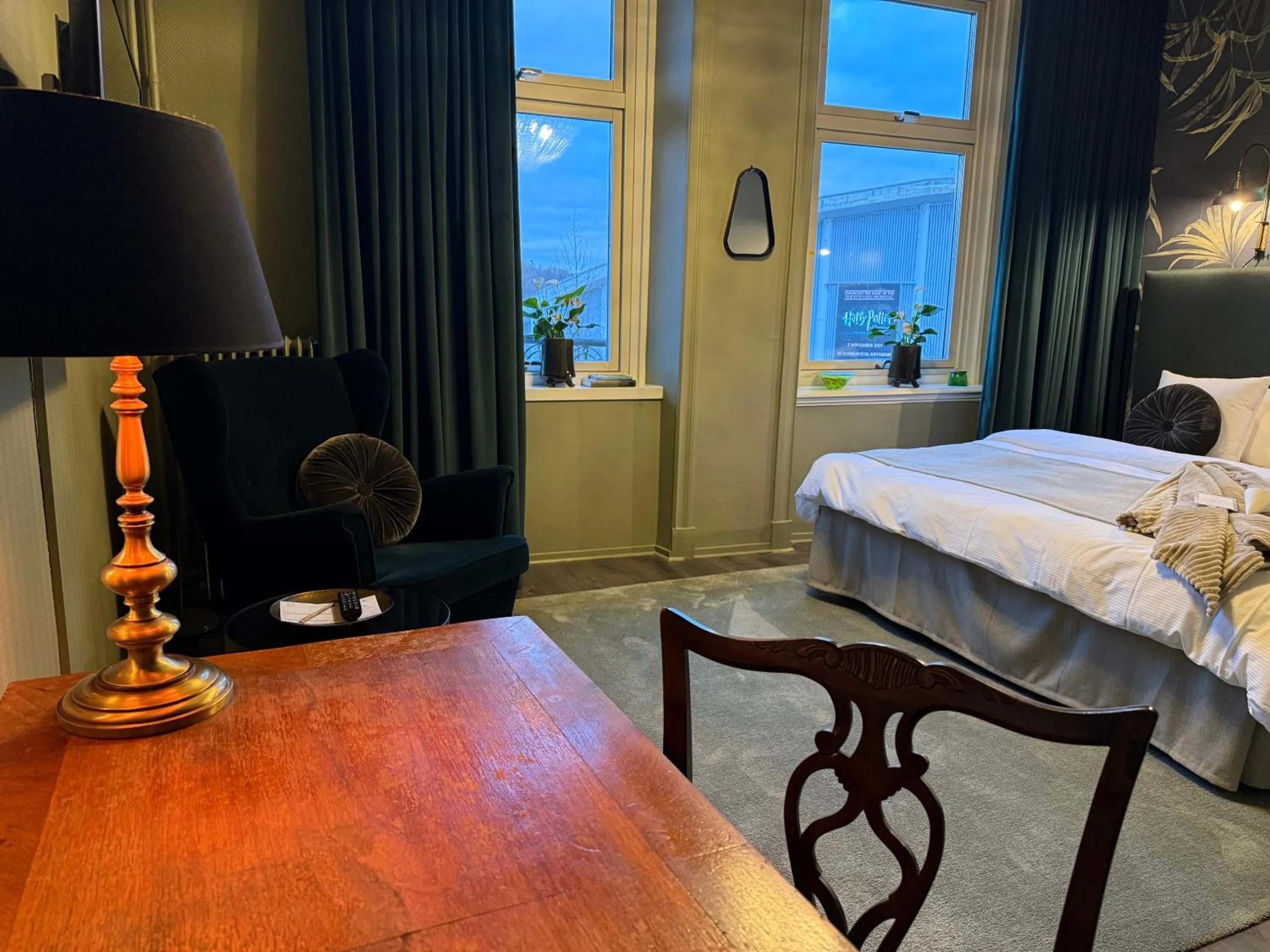 View (from property/room), Bed in Hotell Onyxen, boutique- & lifestyle, Adults Only