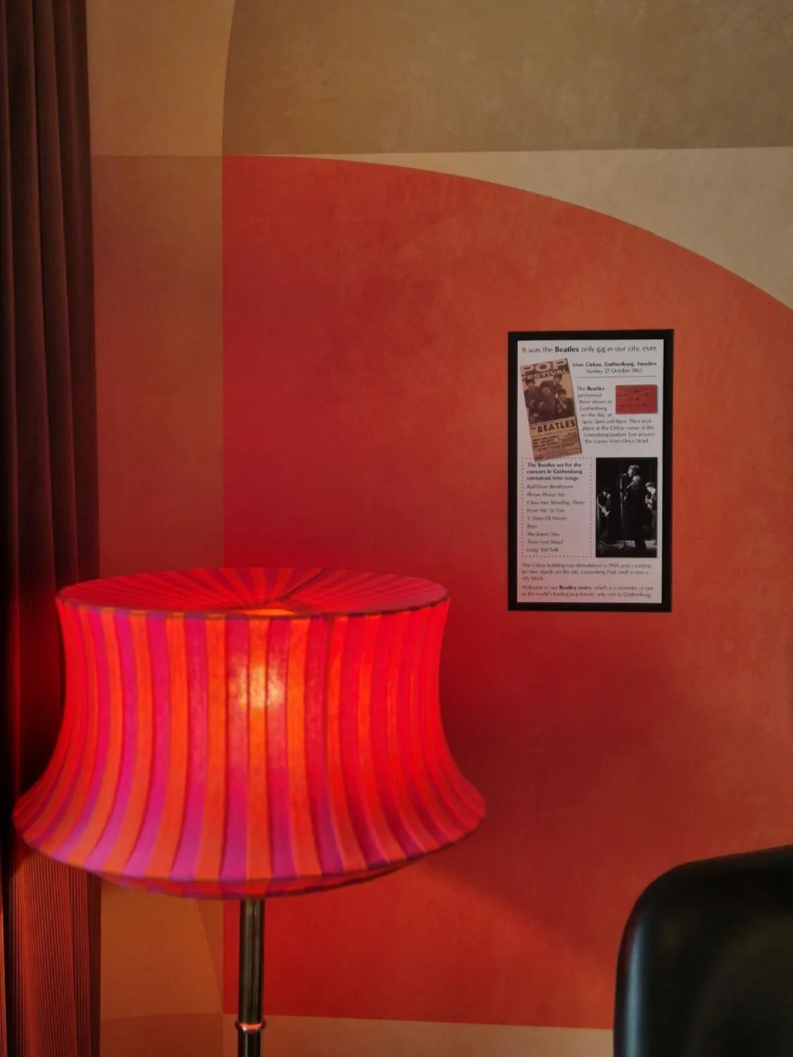 Decorative detail in Hotell Onyxen, boutique- & lifestyle, Adults Only