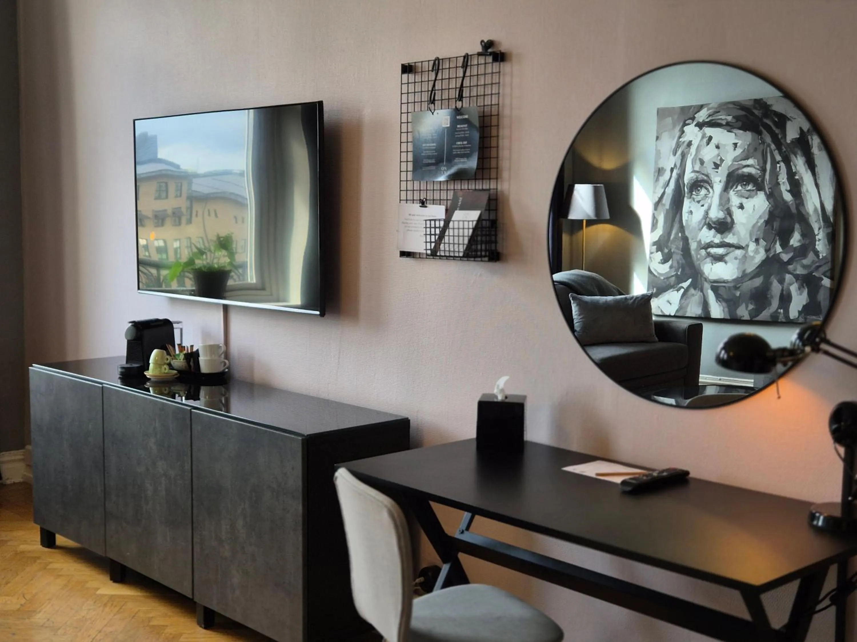 Decorative detail in Hotell Onyxen, boutique- & lifestyle, Adults Only