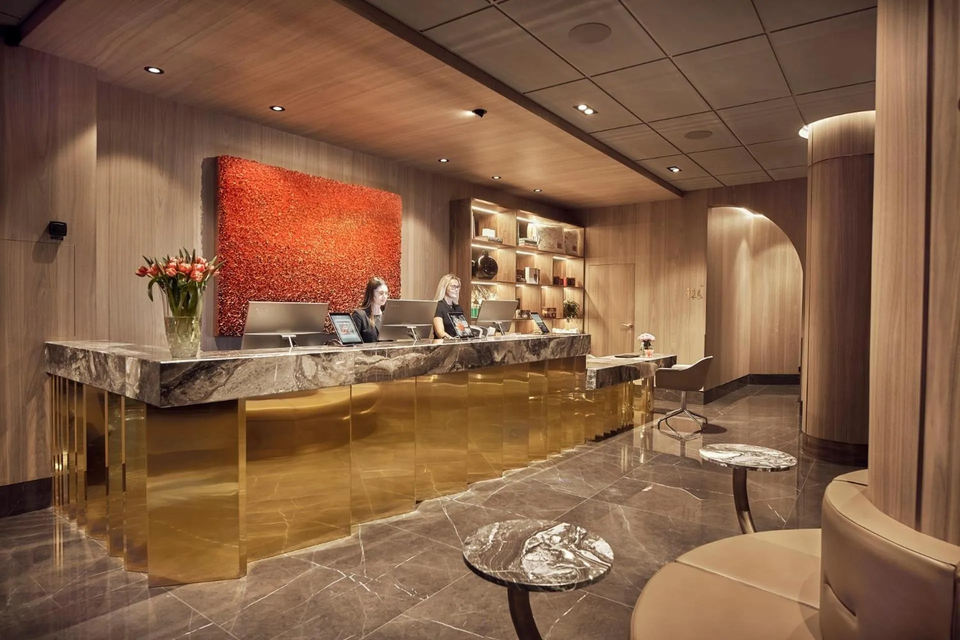 Lobby or reception in Hotel Riverton