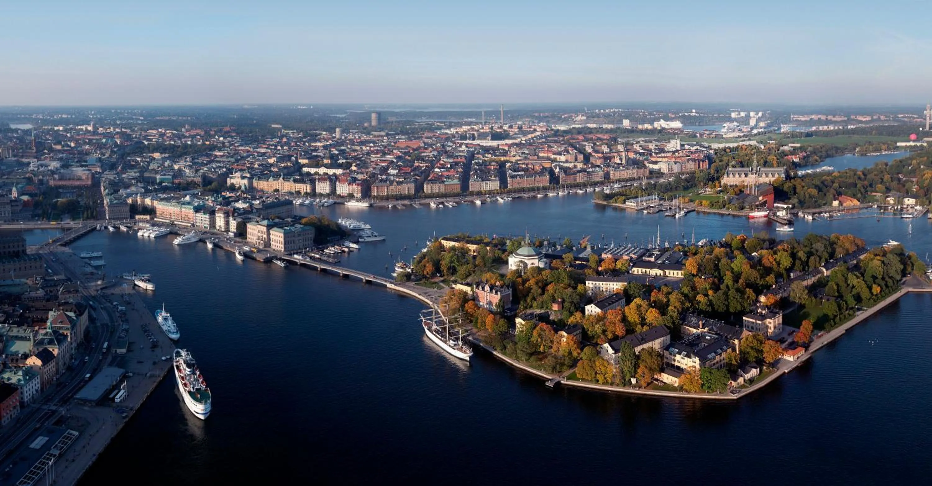 Bird's eye view in Hotel Skeppsholmen, Stockholm, a Member of Design Hotels