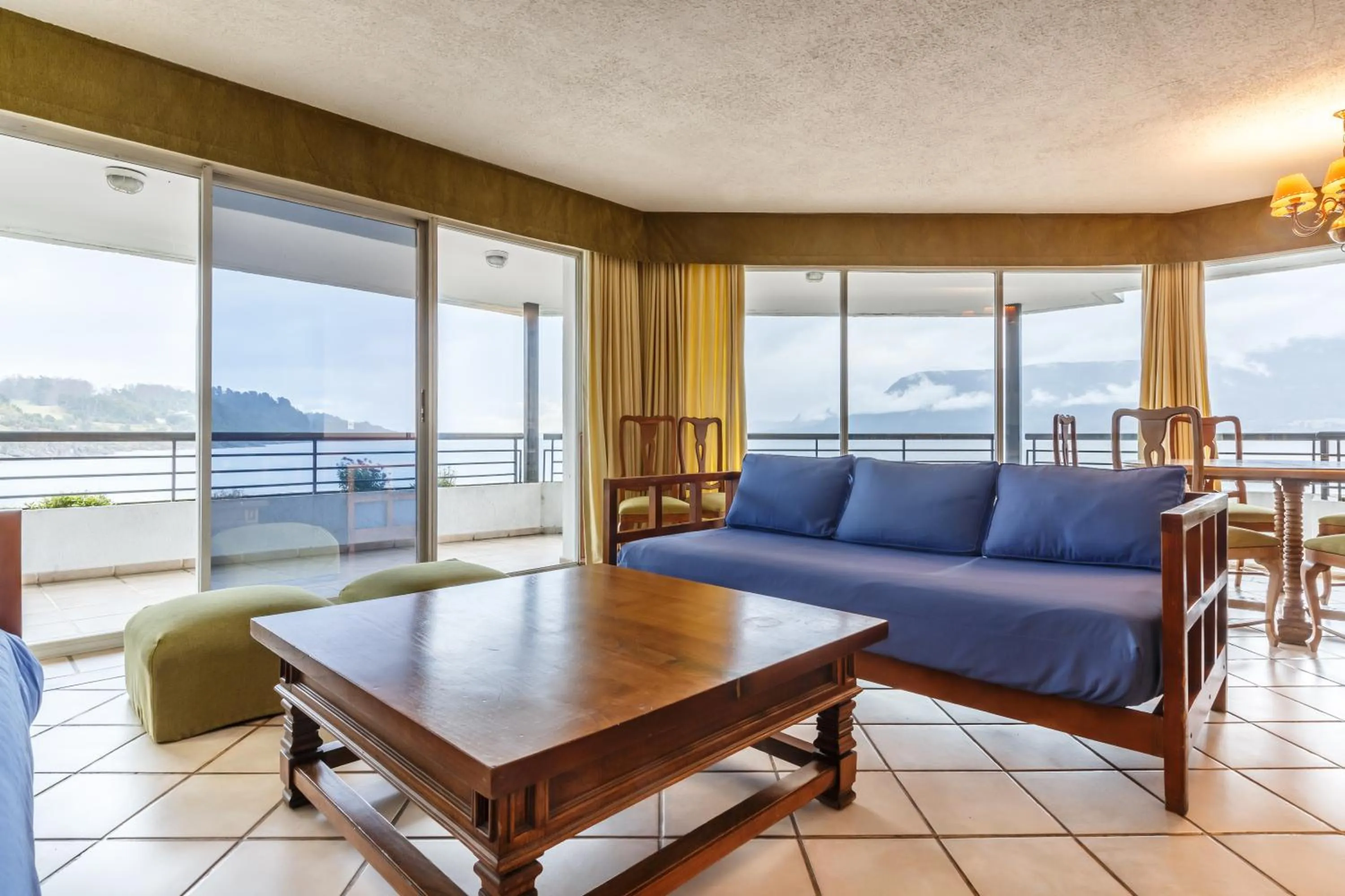 Balcony/Terrace in Apart Enjoy Pucón