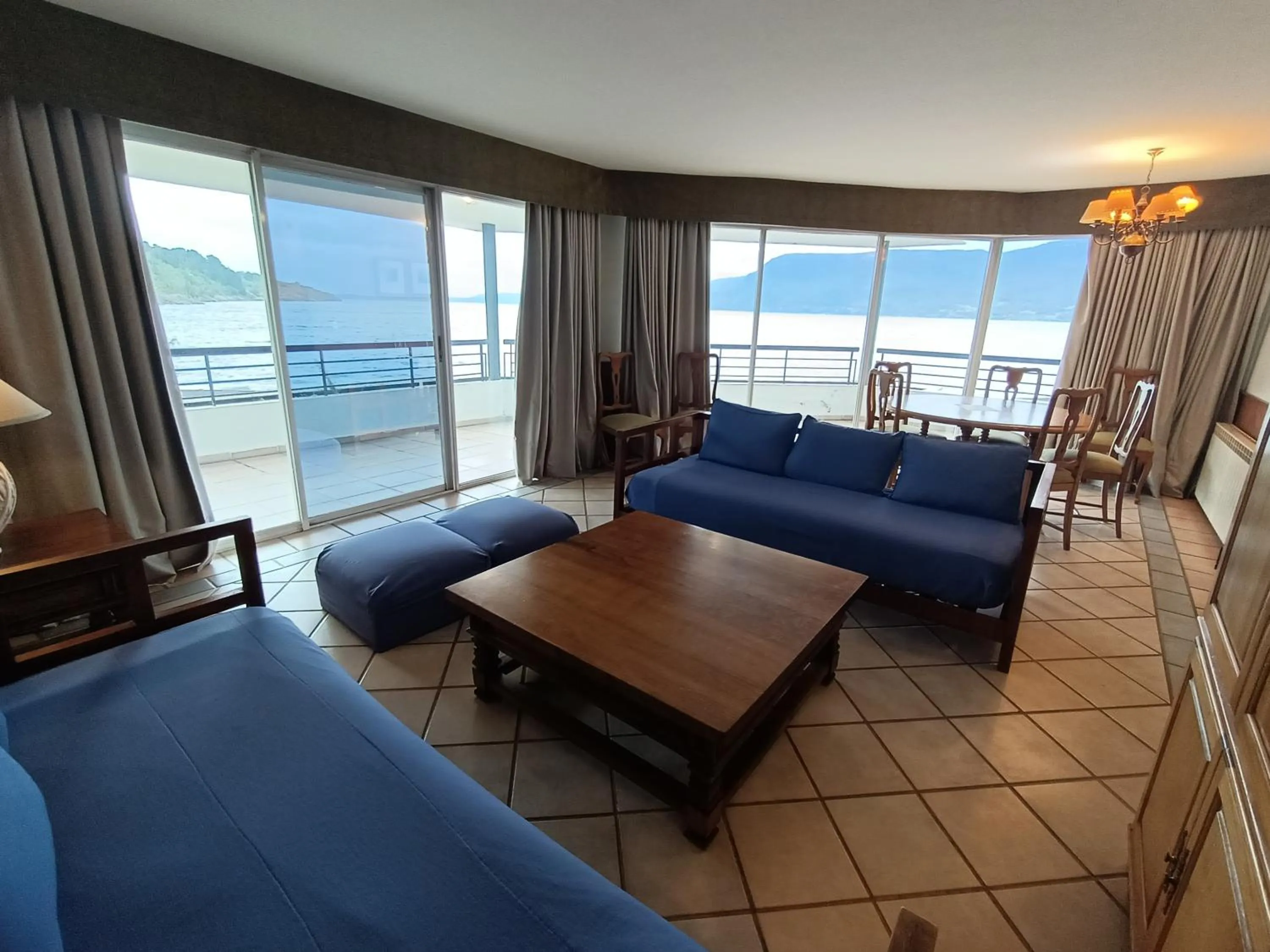 Living room in Apart Enjoy Pucón