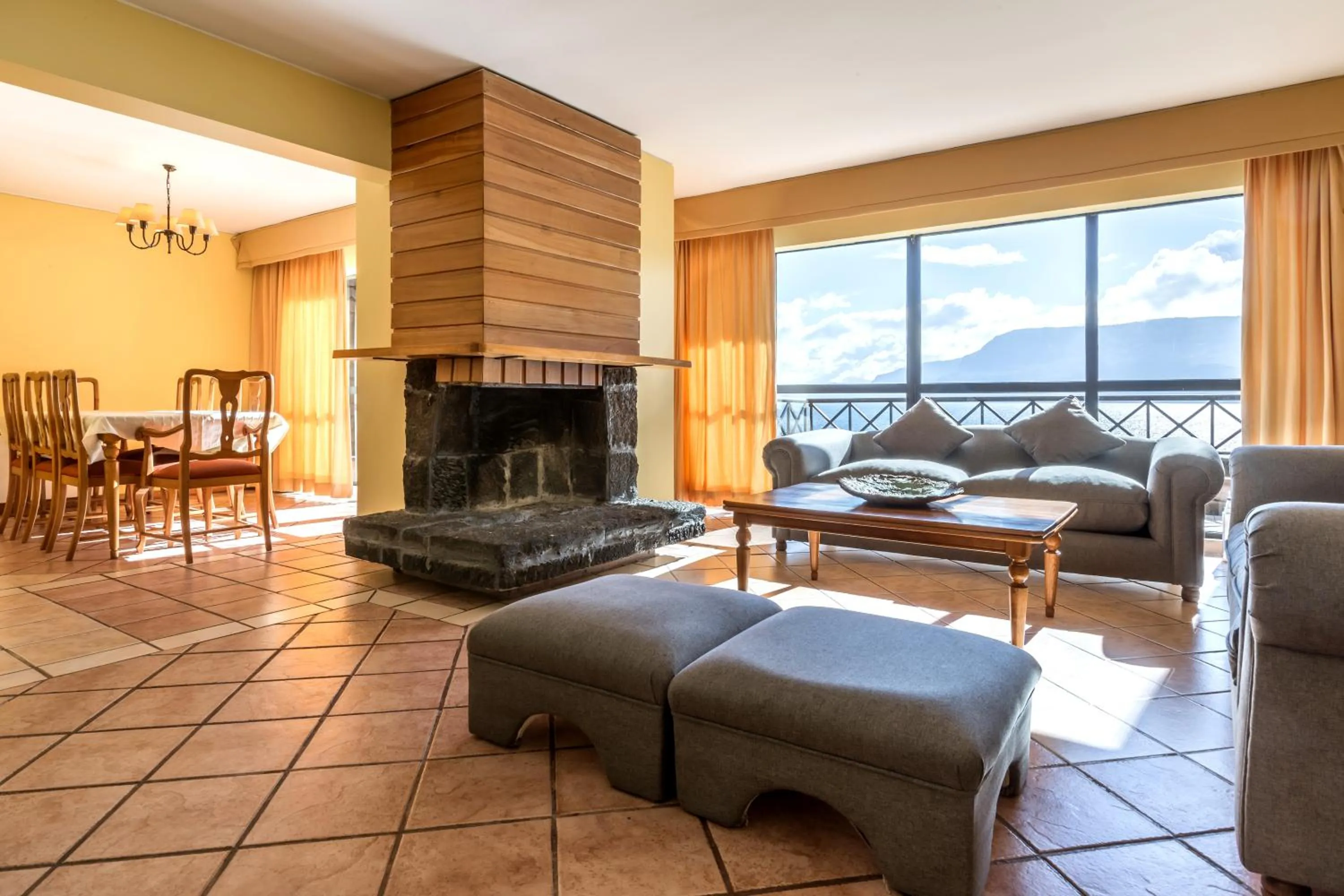 Living room in Apart Enjoy Pucón