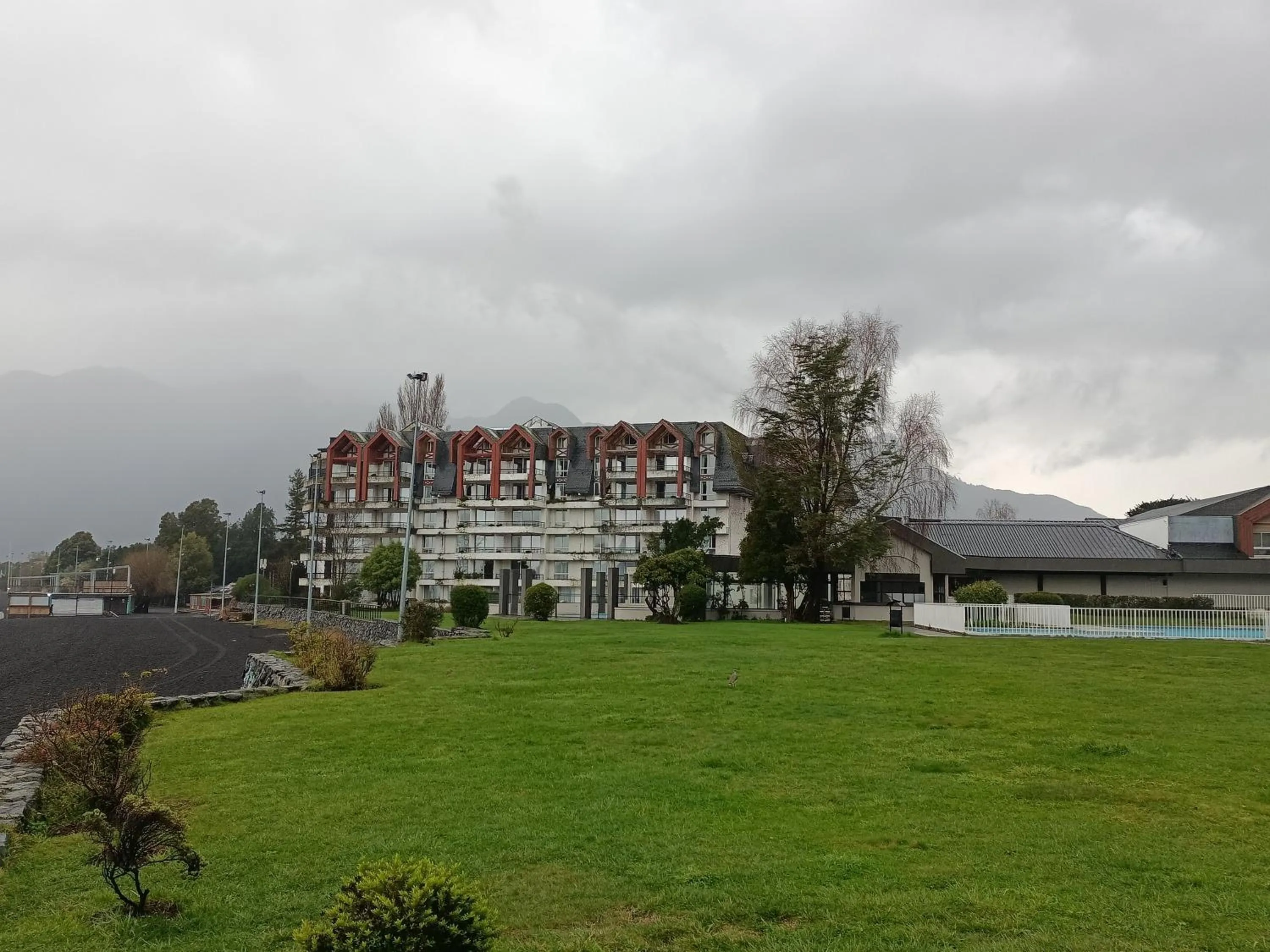 Property building in Apart Enjoy Pucón