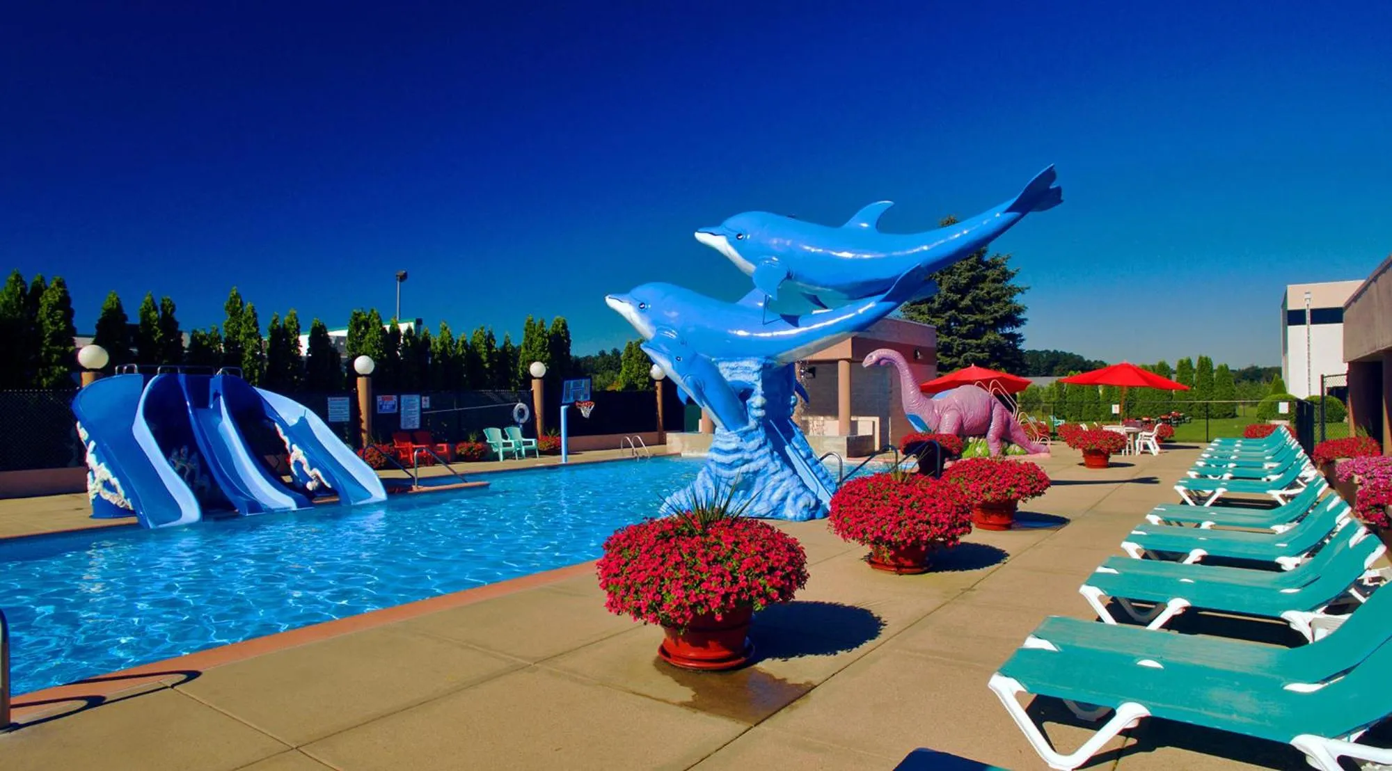 Swimming pool in Grand Marquis Waterpark Hotel & Suites