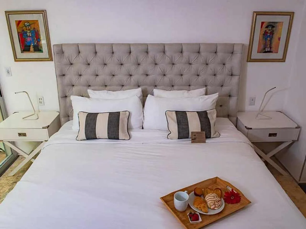 Bed in Magia Beachside Condo