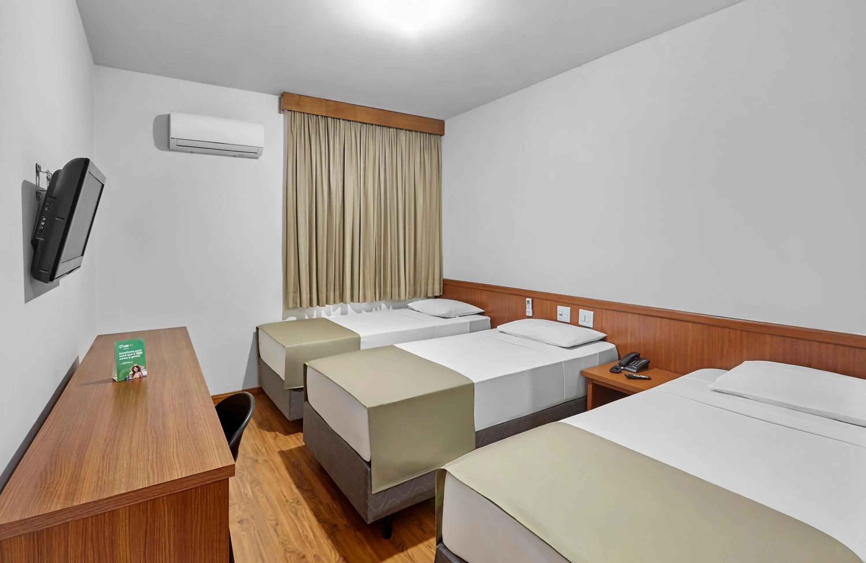 Bedroom, Bed in Hotel Nacional Inn Limeira