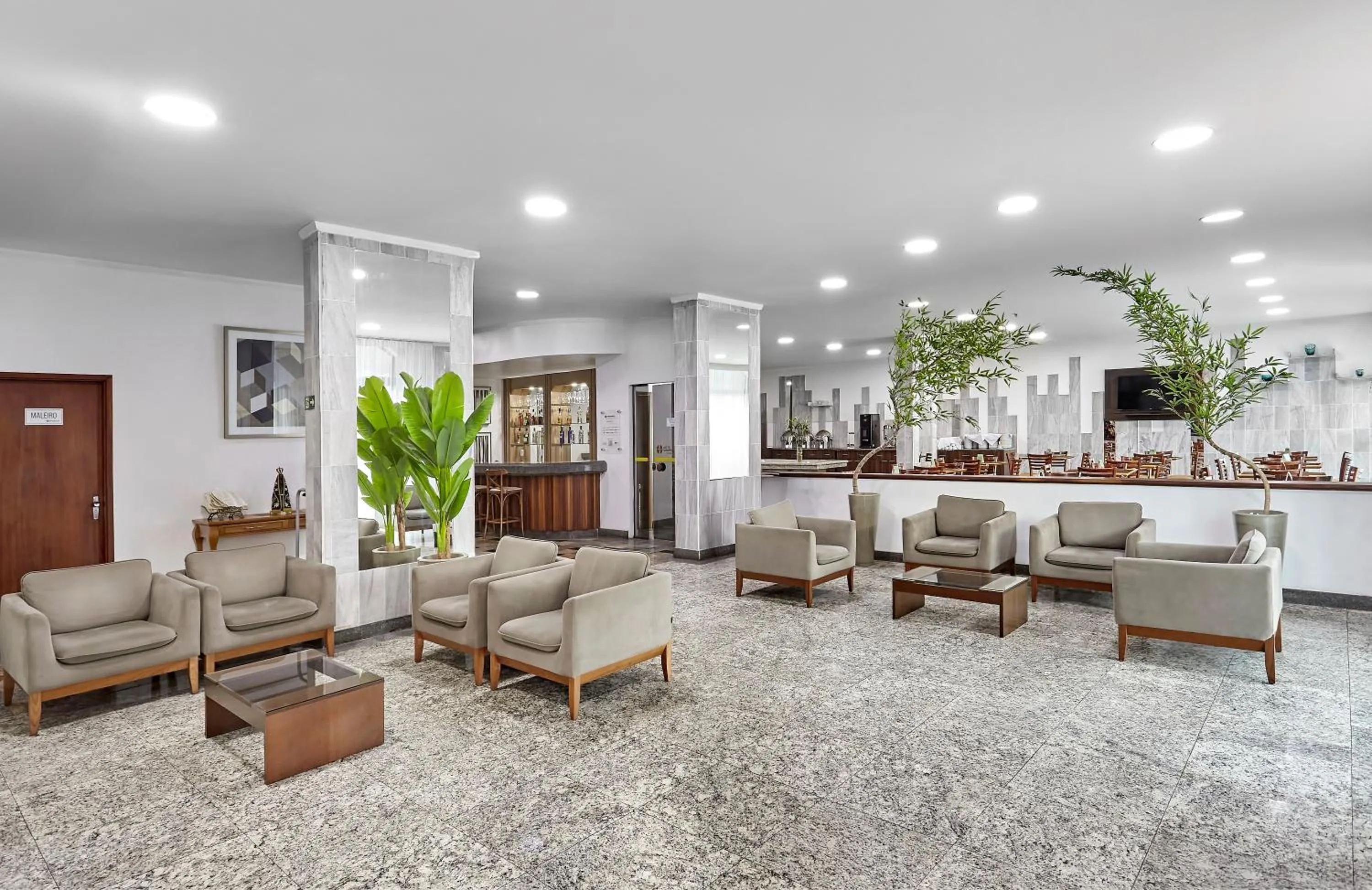 Lobby or reception in Hotel Nacional Inn Limeira