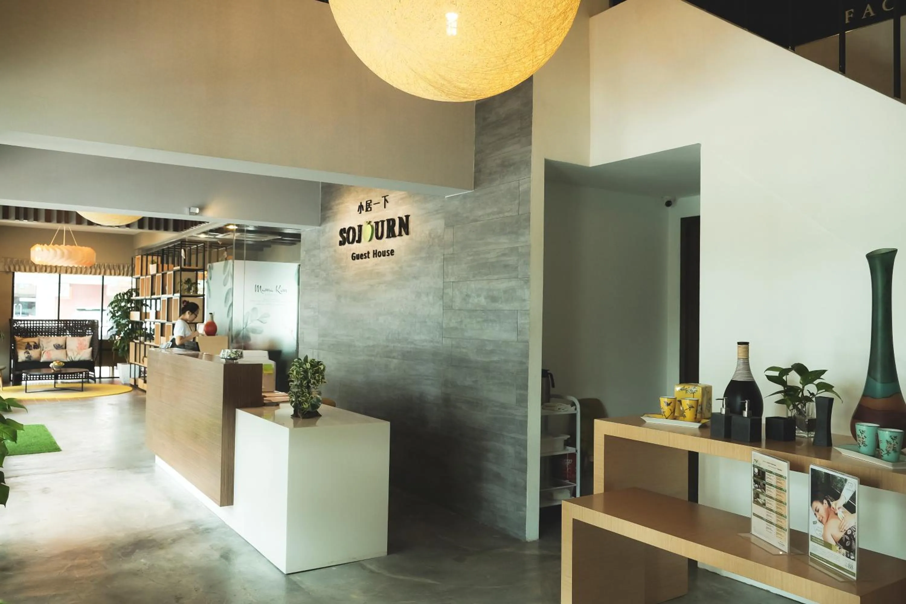 Lobby or reception in Sojourn Spa Hotel