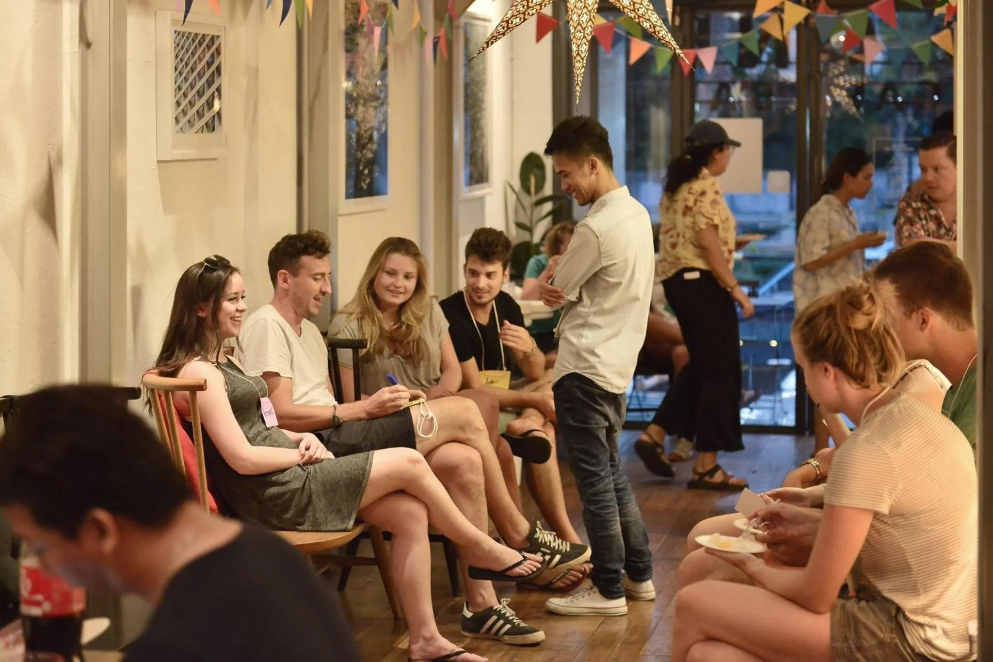 People in Good One Poshtel & Cafe Bar