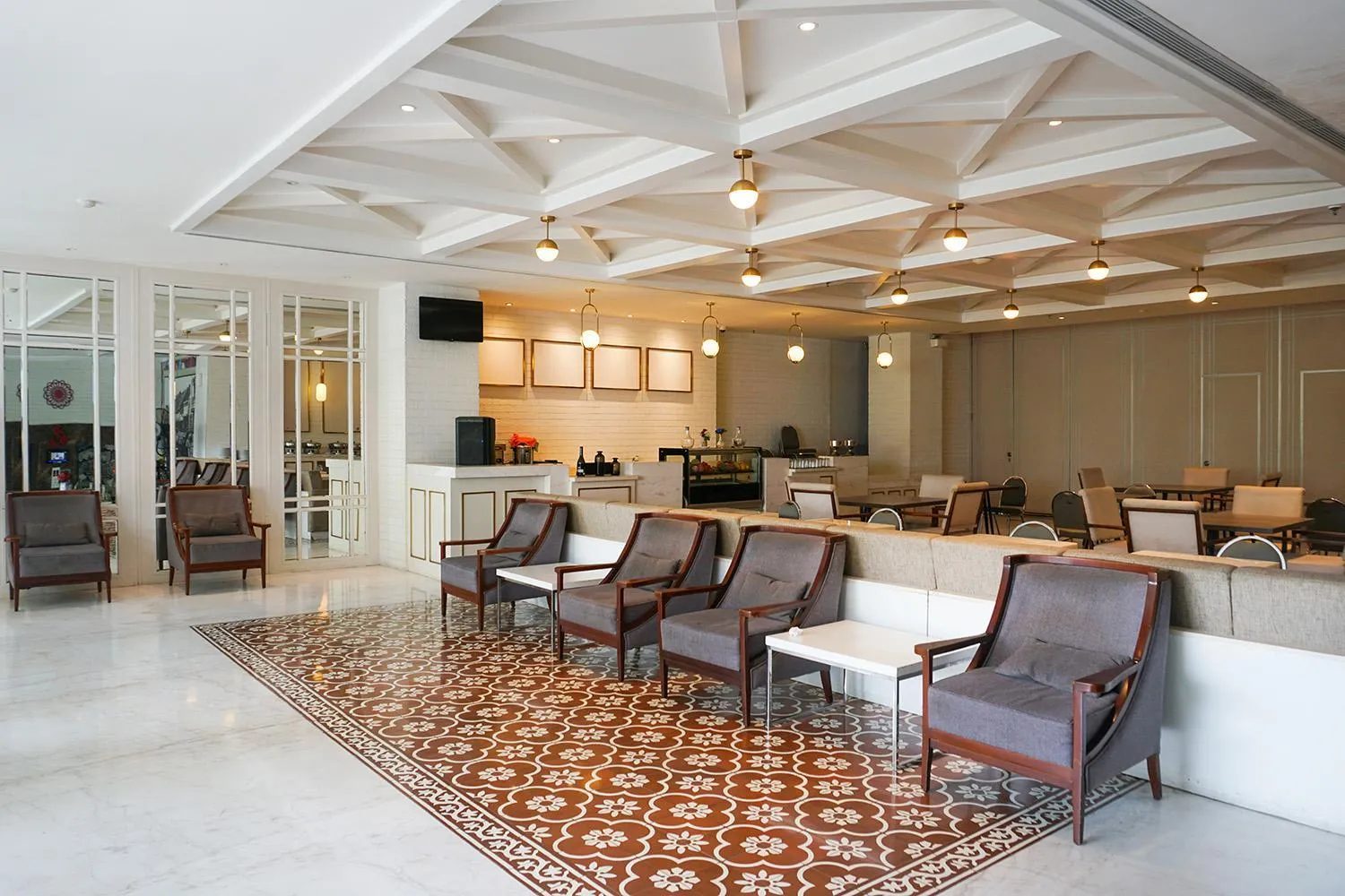 Seating area in 1O1 URBAN Jakarta Glodok - Kota Tua