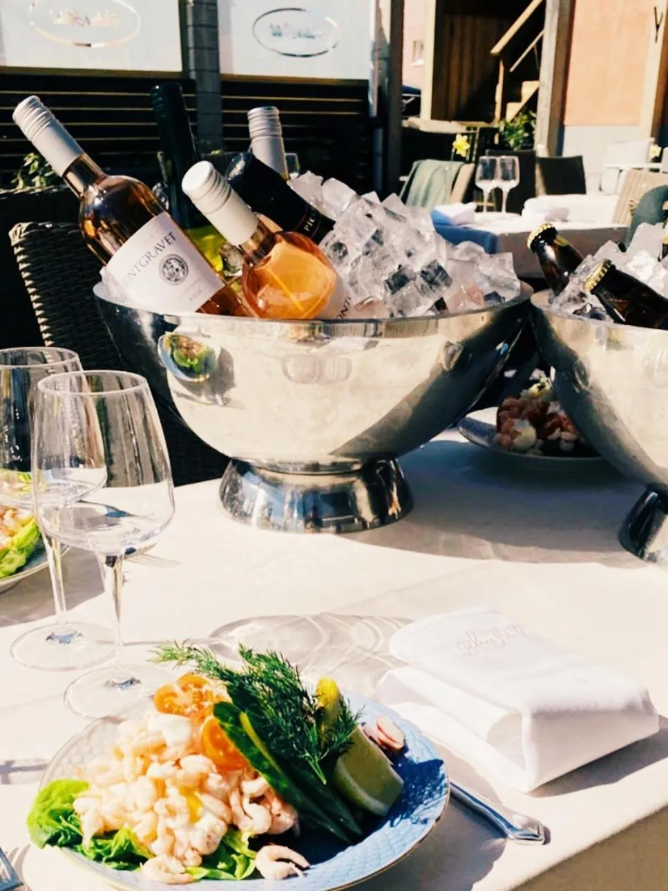 Food close-up in Palace Hotell