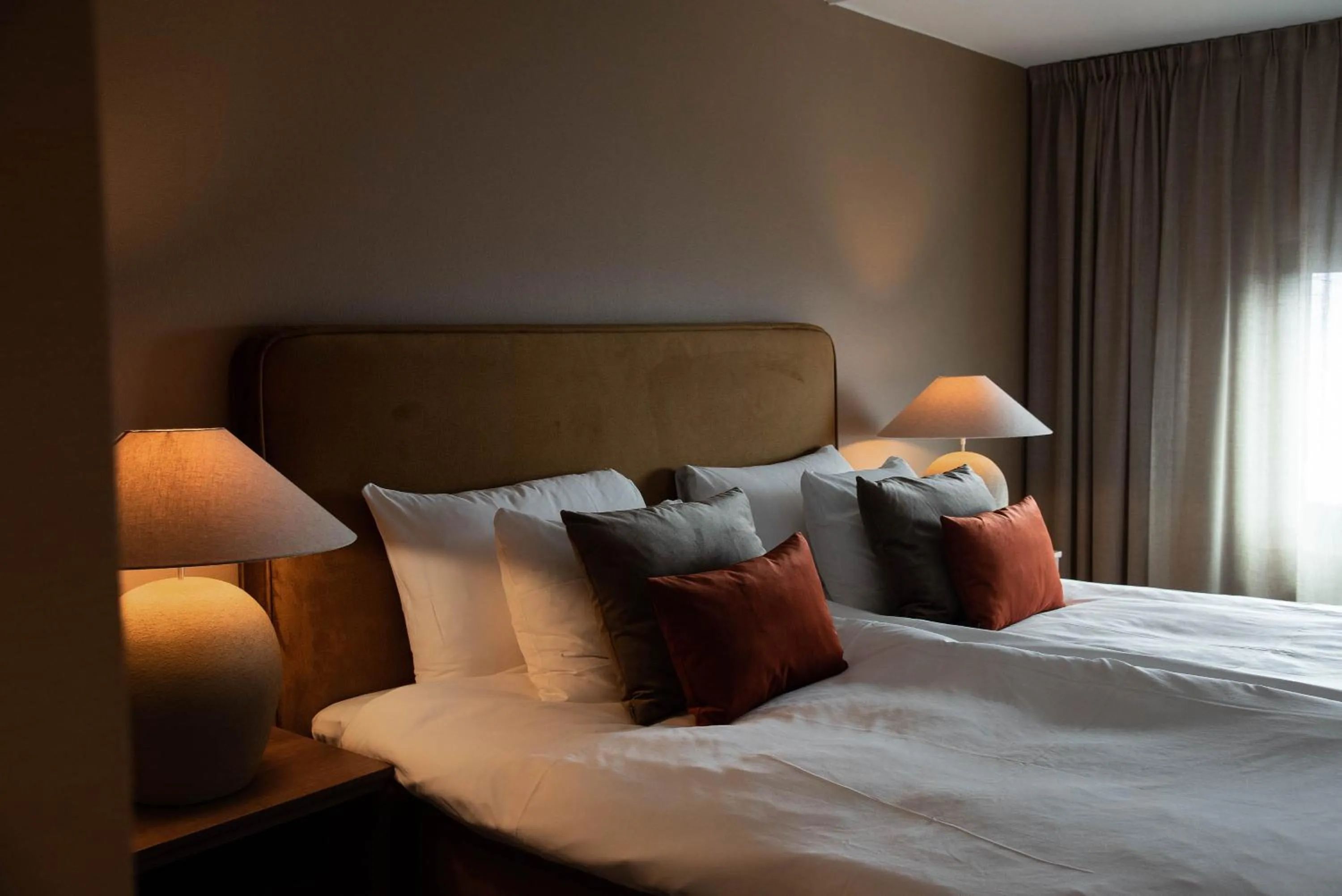 Property building, Bed in Billingehus