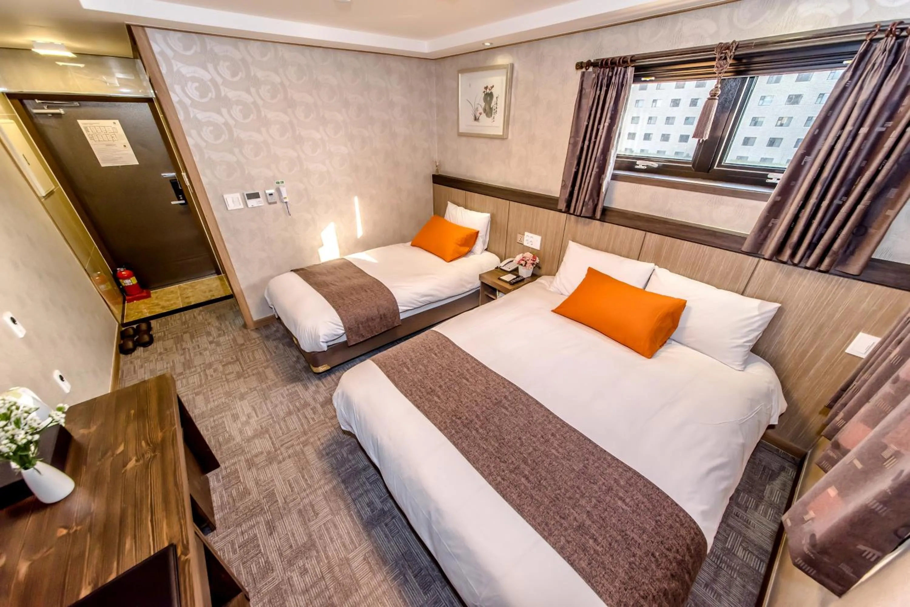 Photo of the whole room, Bed in Index Hotel J Dream Jeju