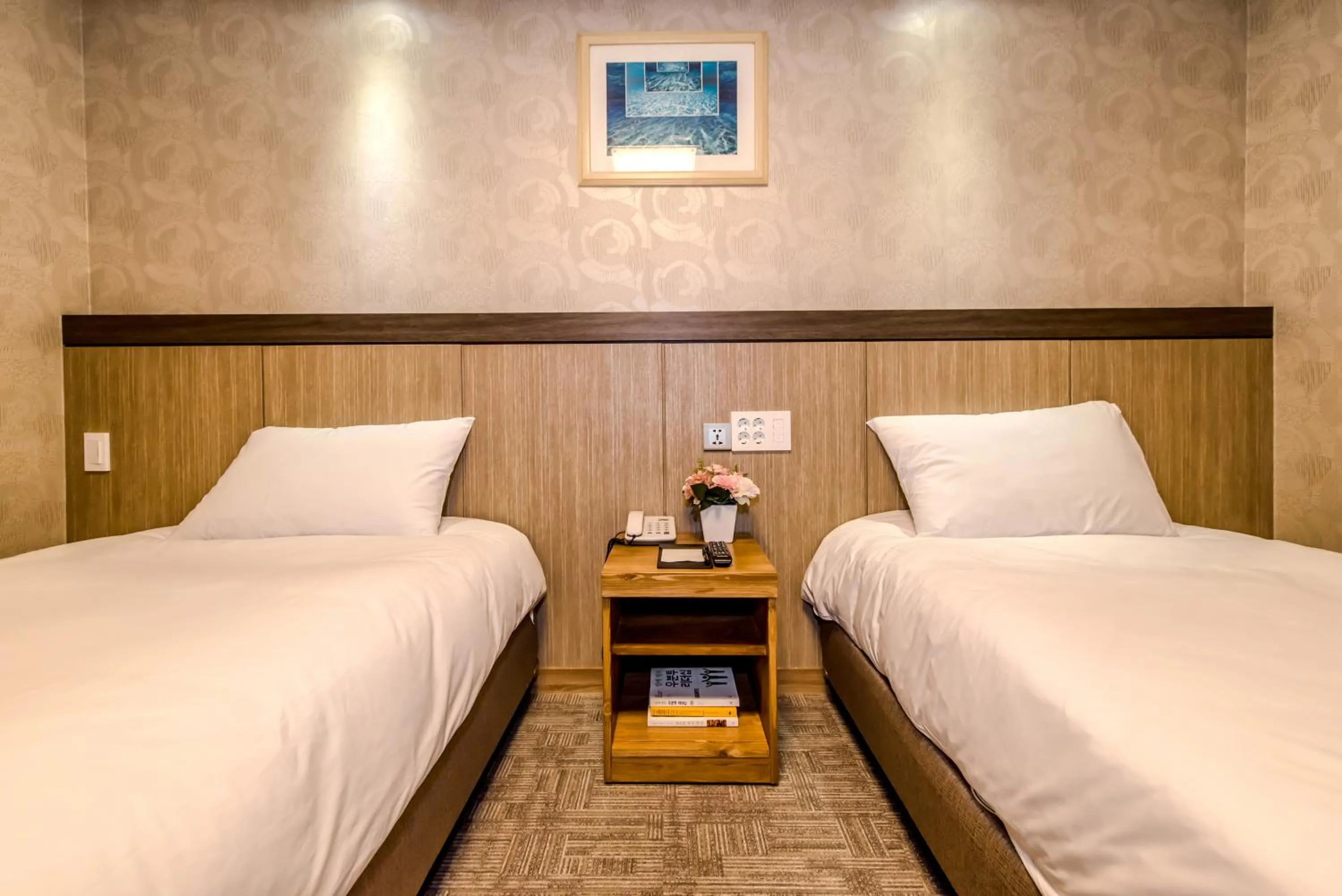 Photo of the whole room, Bed in Index Hotel J Dream Jeju