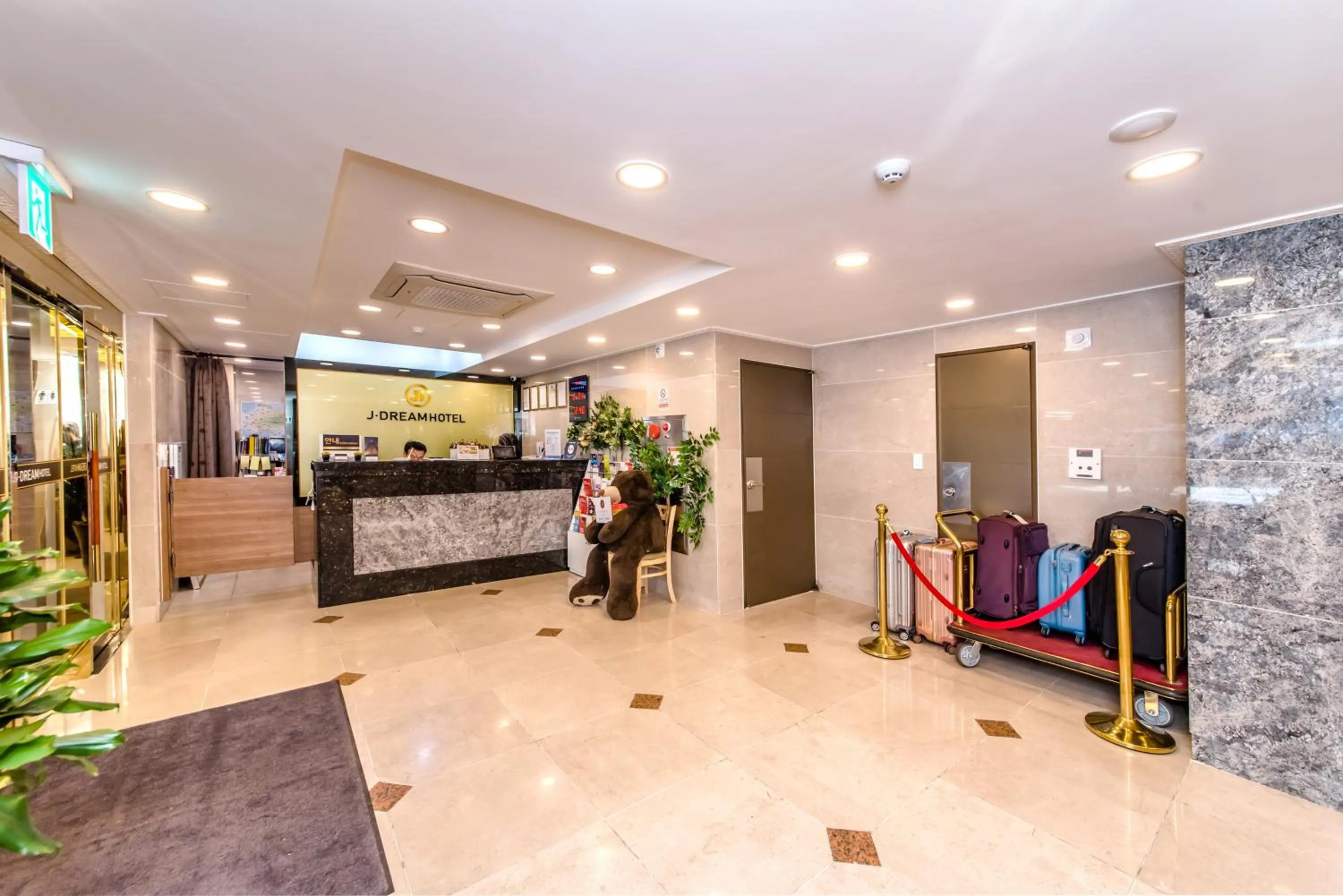 Lobby or reception in Index Hotel J Dream Jeju