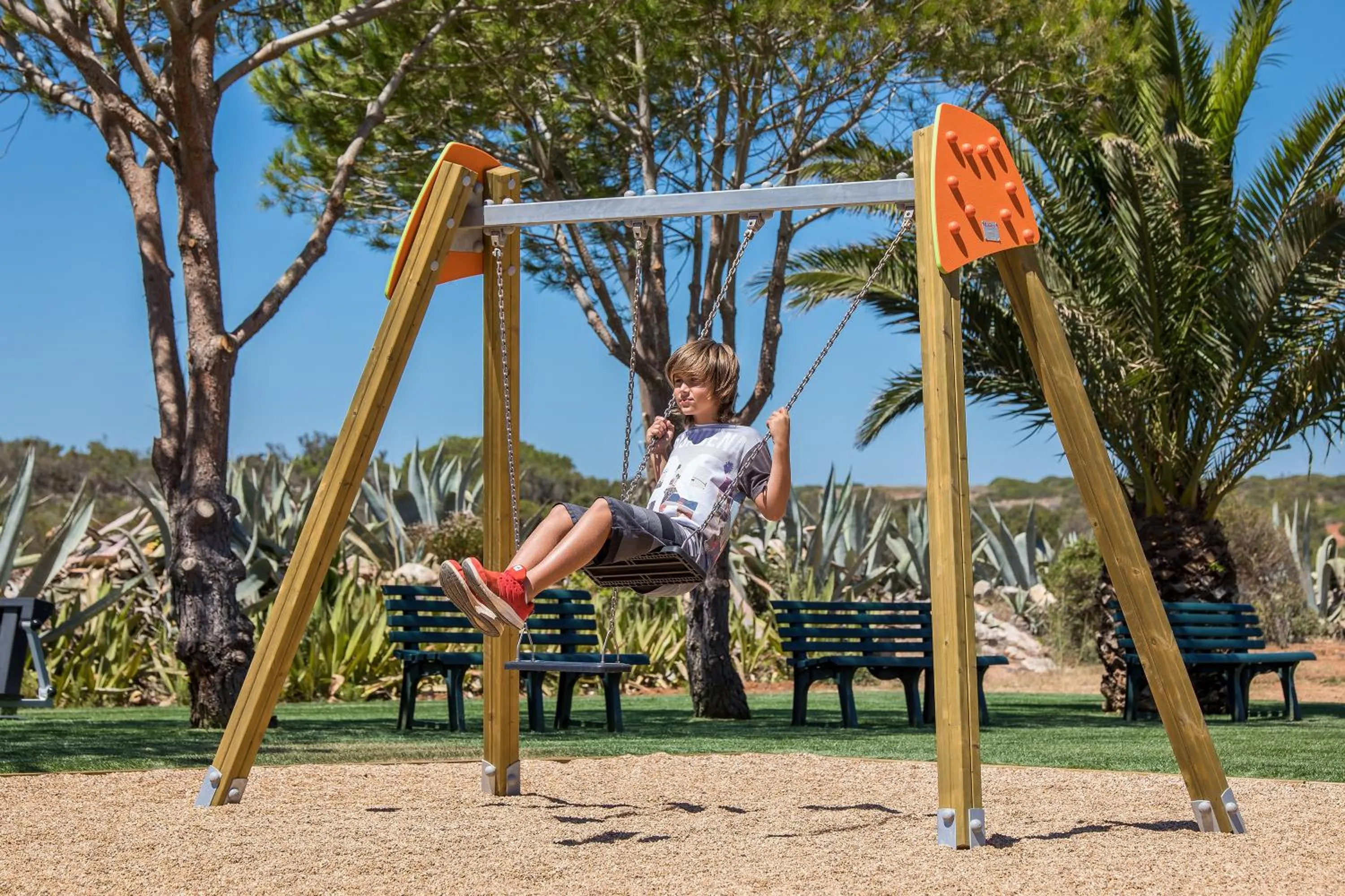 Children play ground in NAU Salema Beach Village
