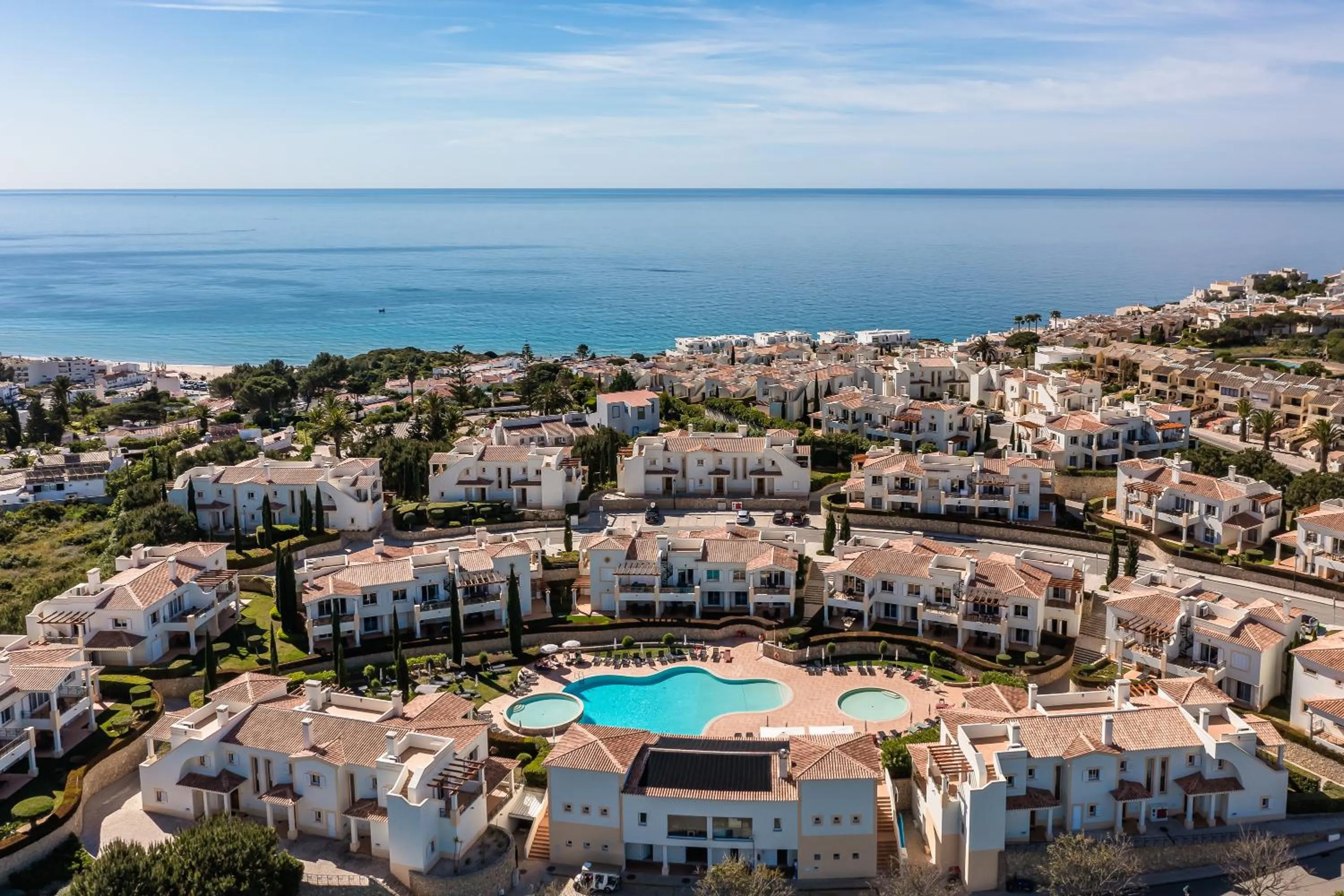Bird's eye view in NAU Salema Beach Village
