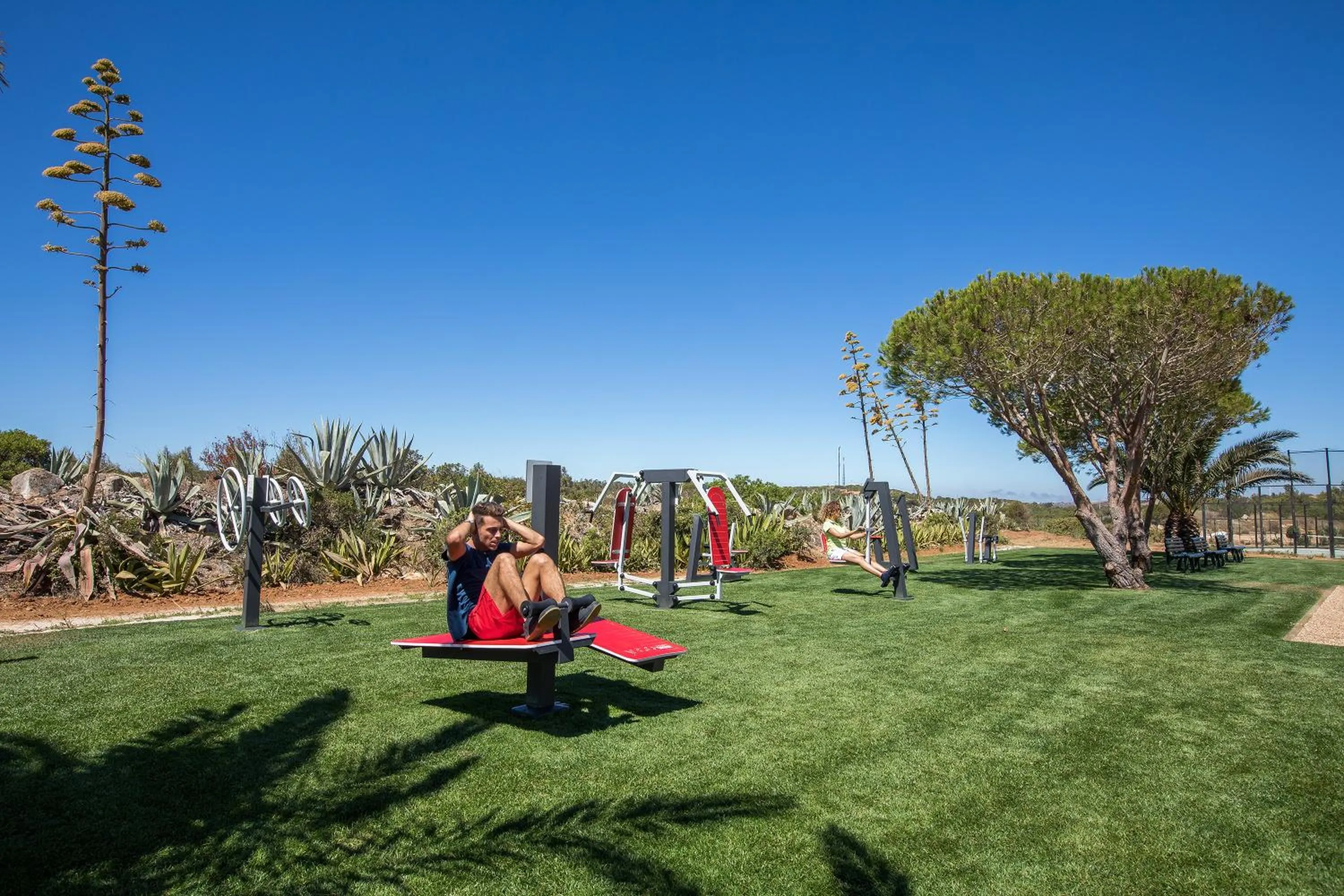 People in NAU Salema Beach Village