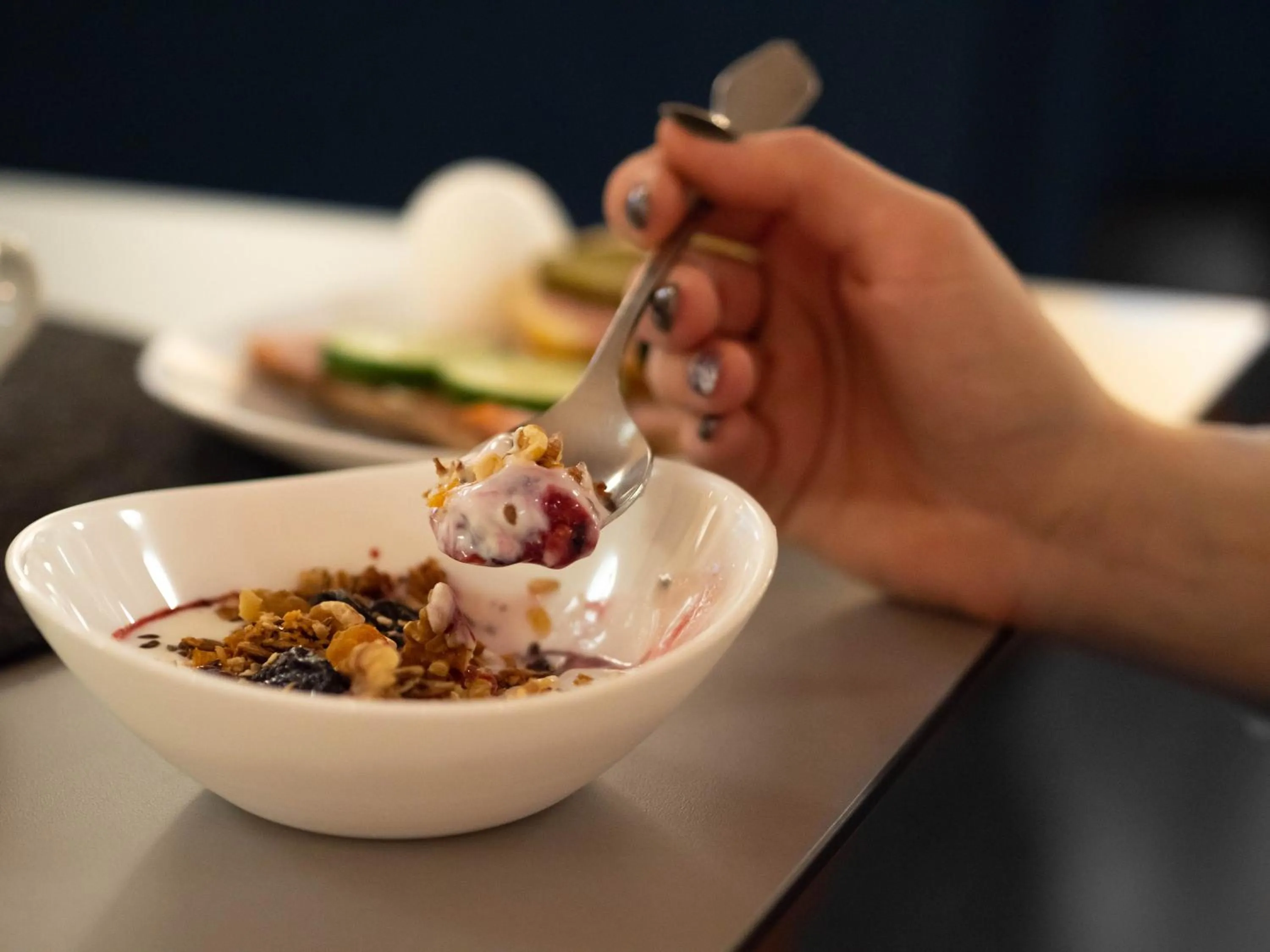 Breakfast in Björkbackens Karaktärshotell