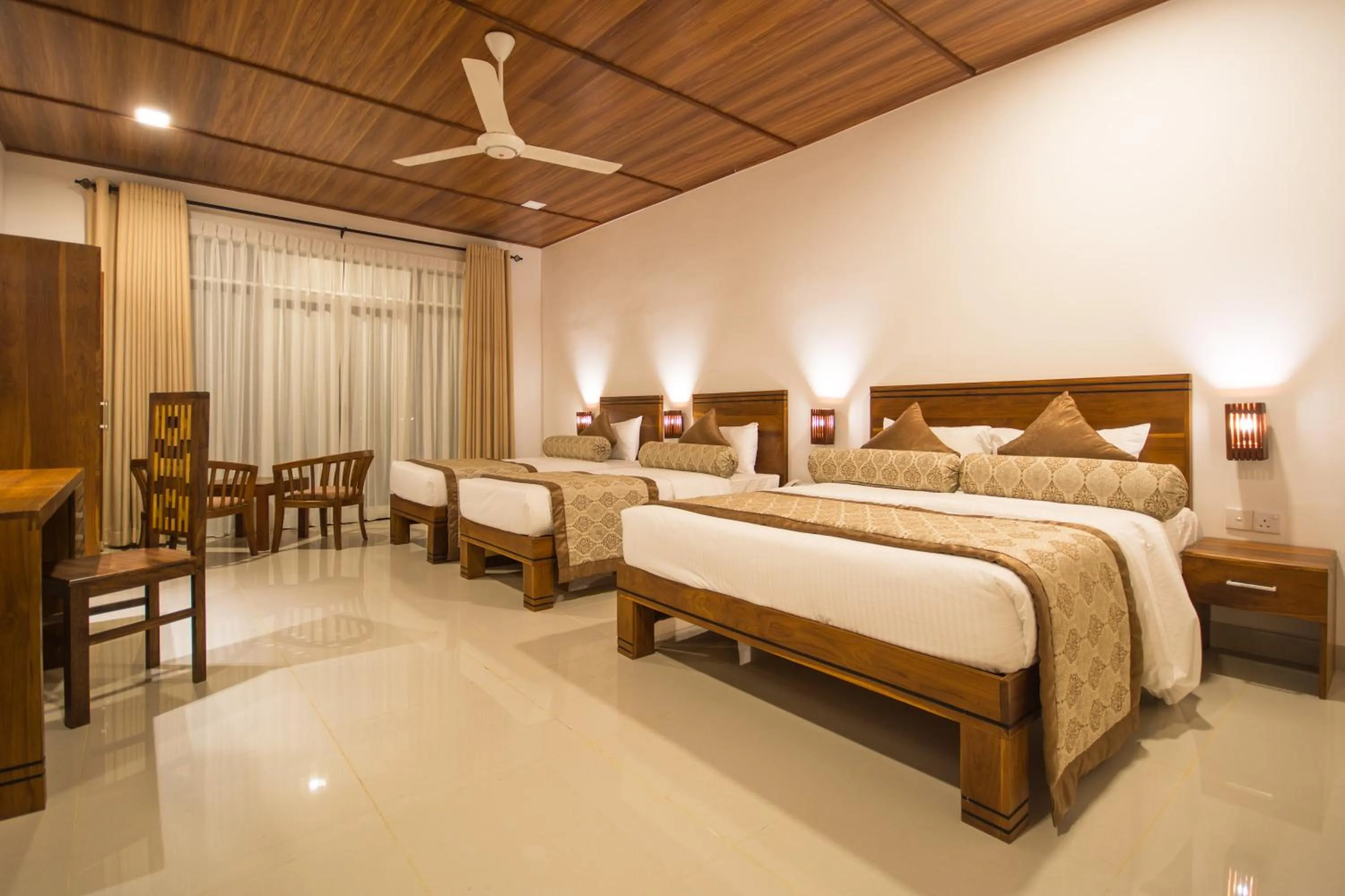 Photo of the whole room, Bed in Okwin Resort